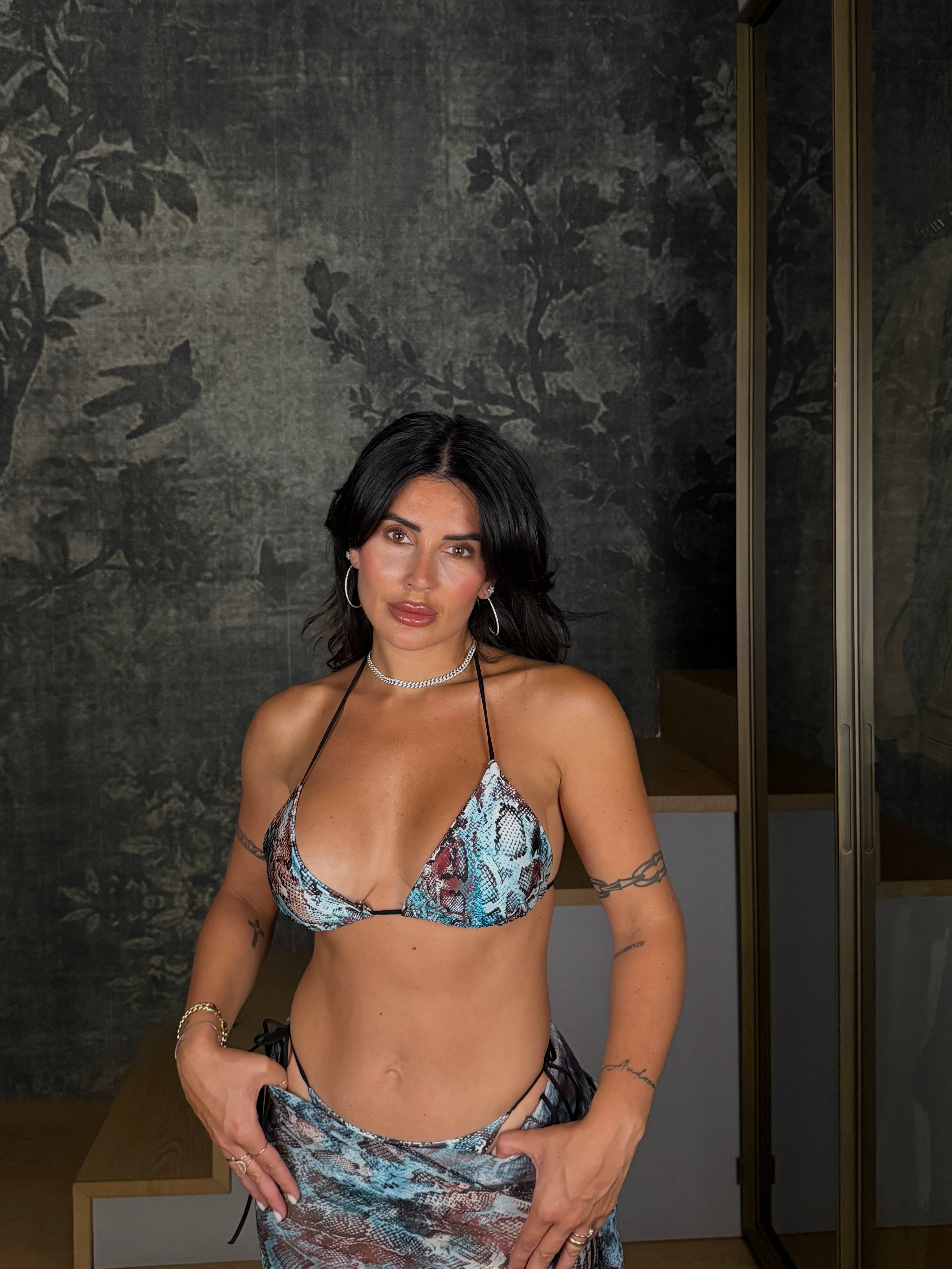 COORDINATO BEACHWEAR VELATO