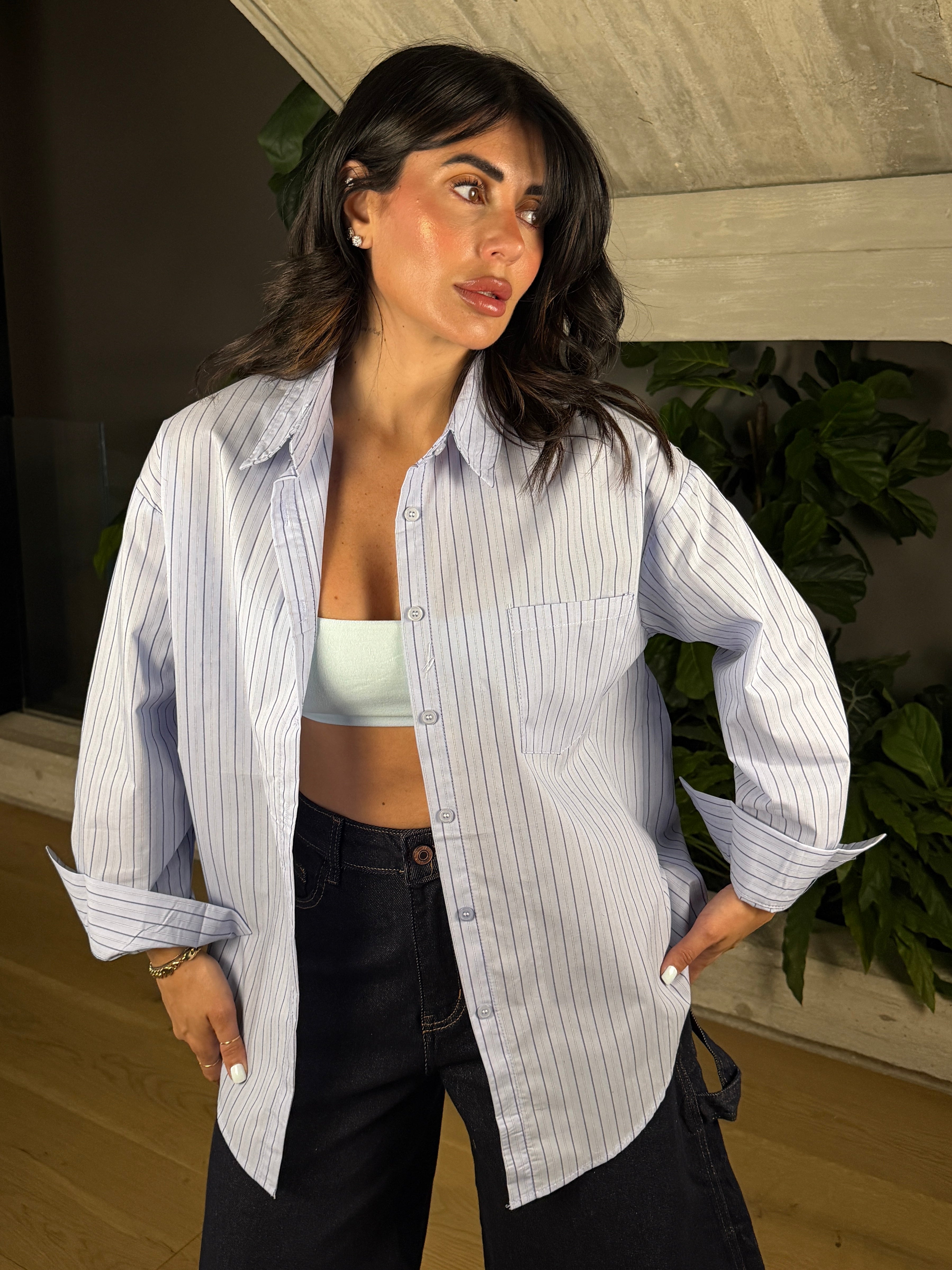 CAMICIA REGULAR RIGHE