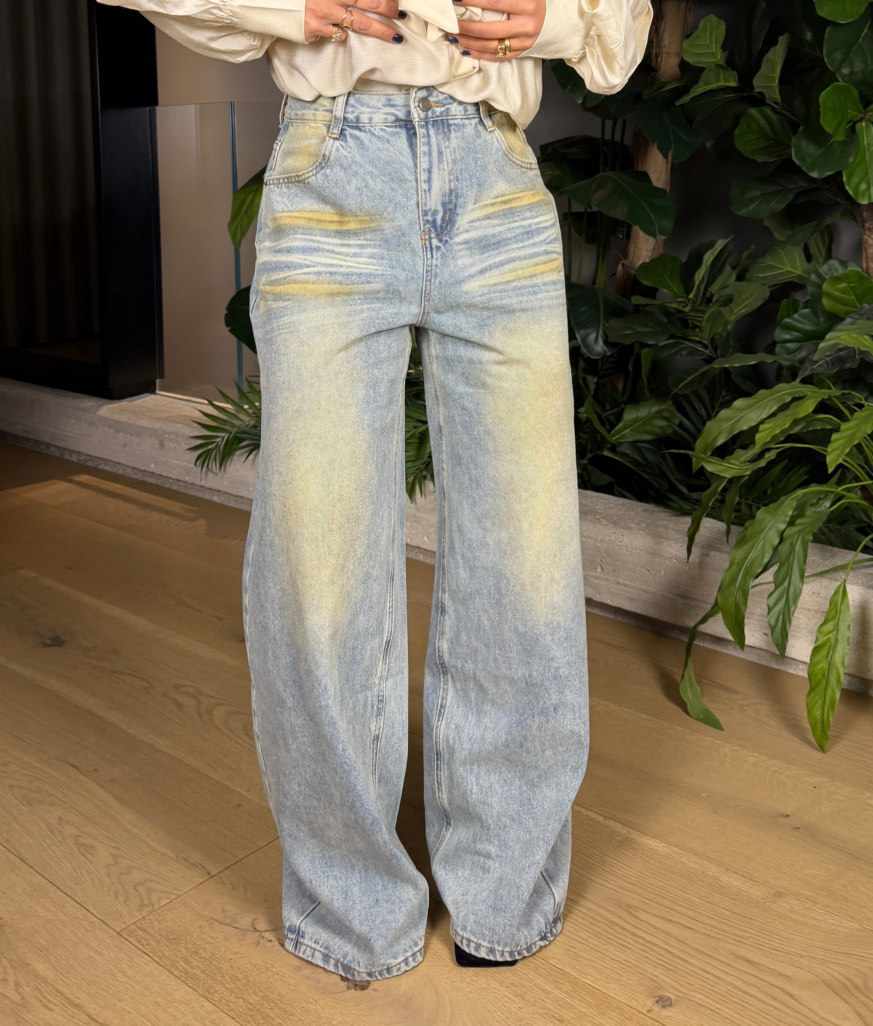 JEANS PALAZZO OCEAN