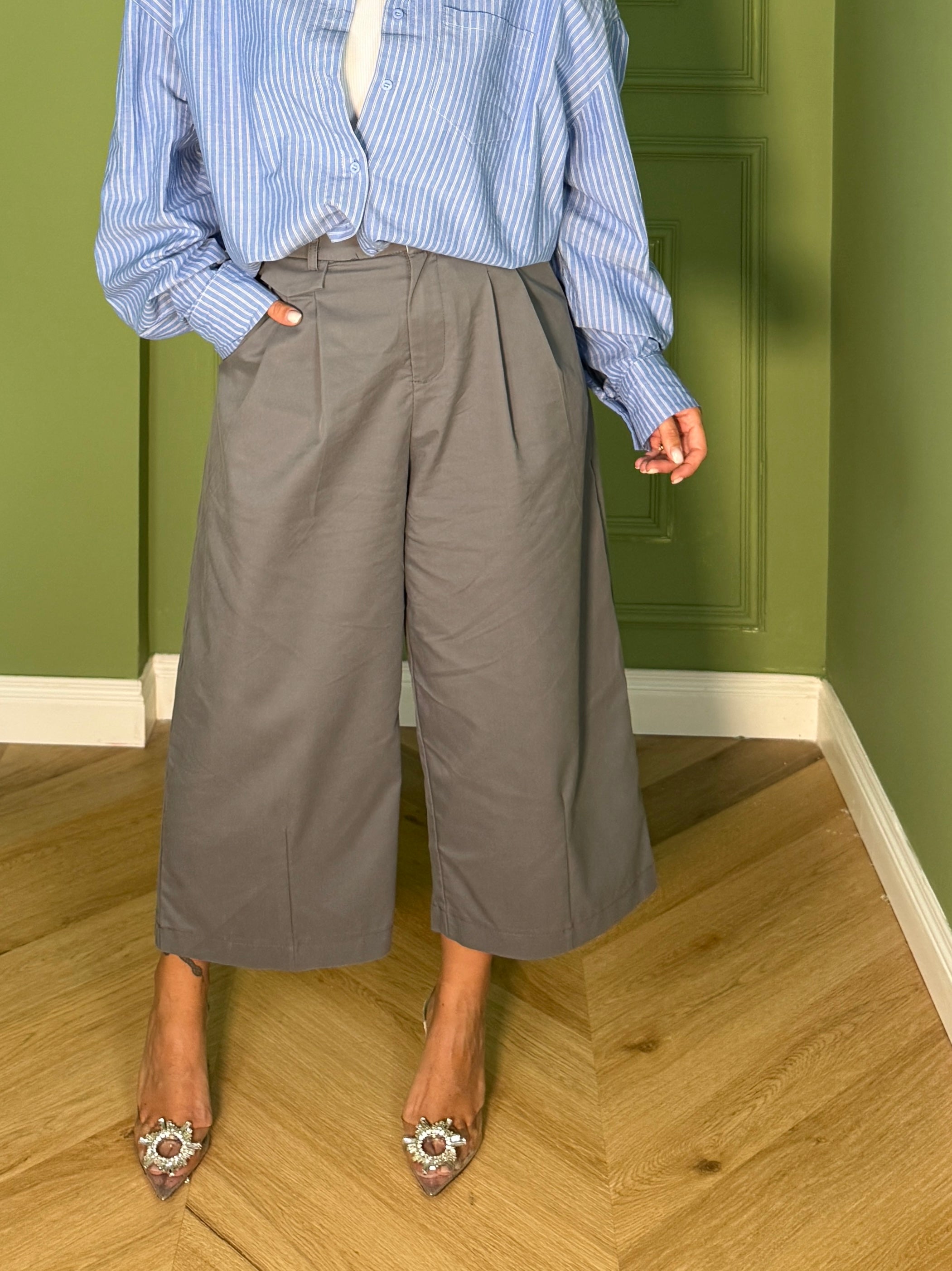 PANTALONE 7/8 GREY