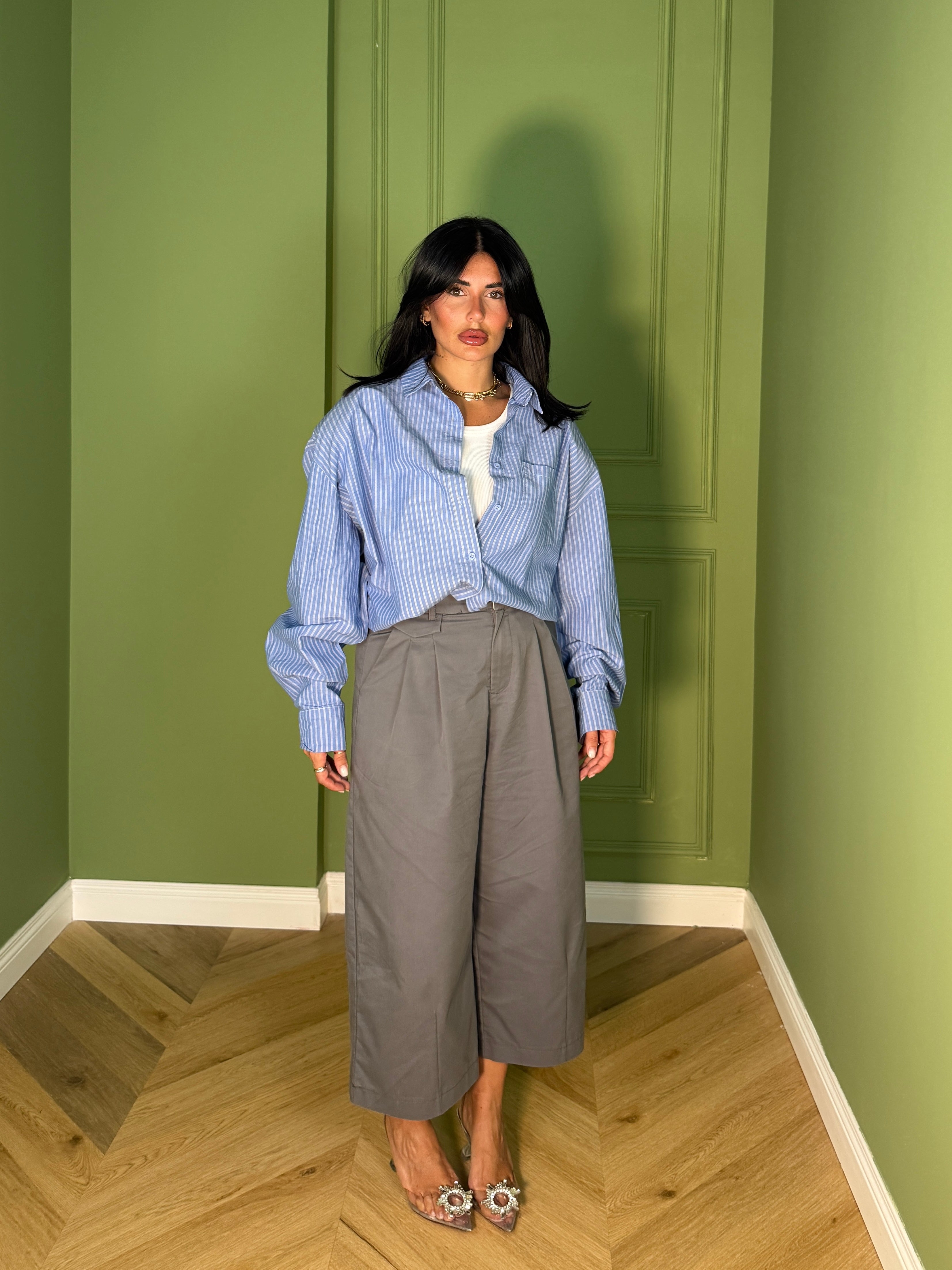 PANTALONE 7/8 GREY