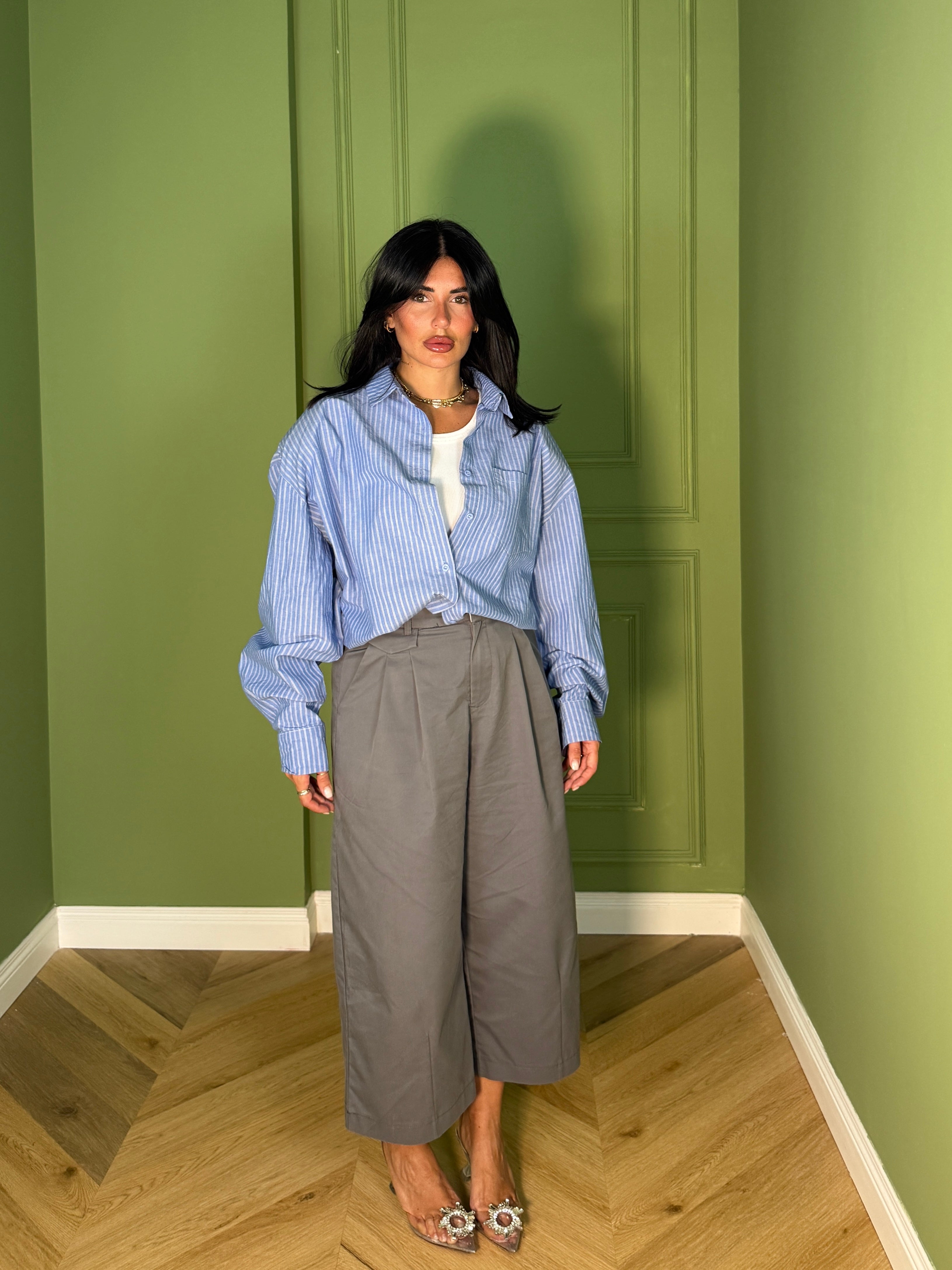 PANTALONE 7/8 GREY
