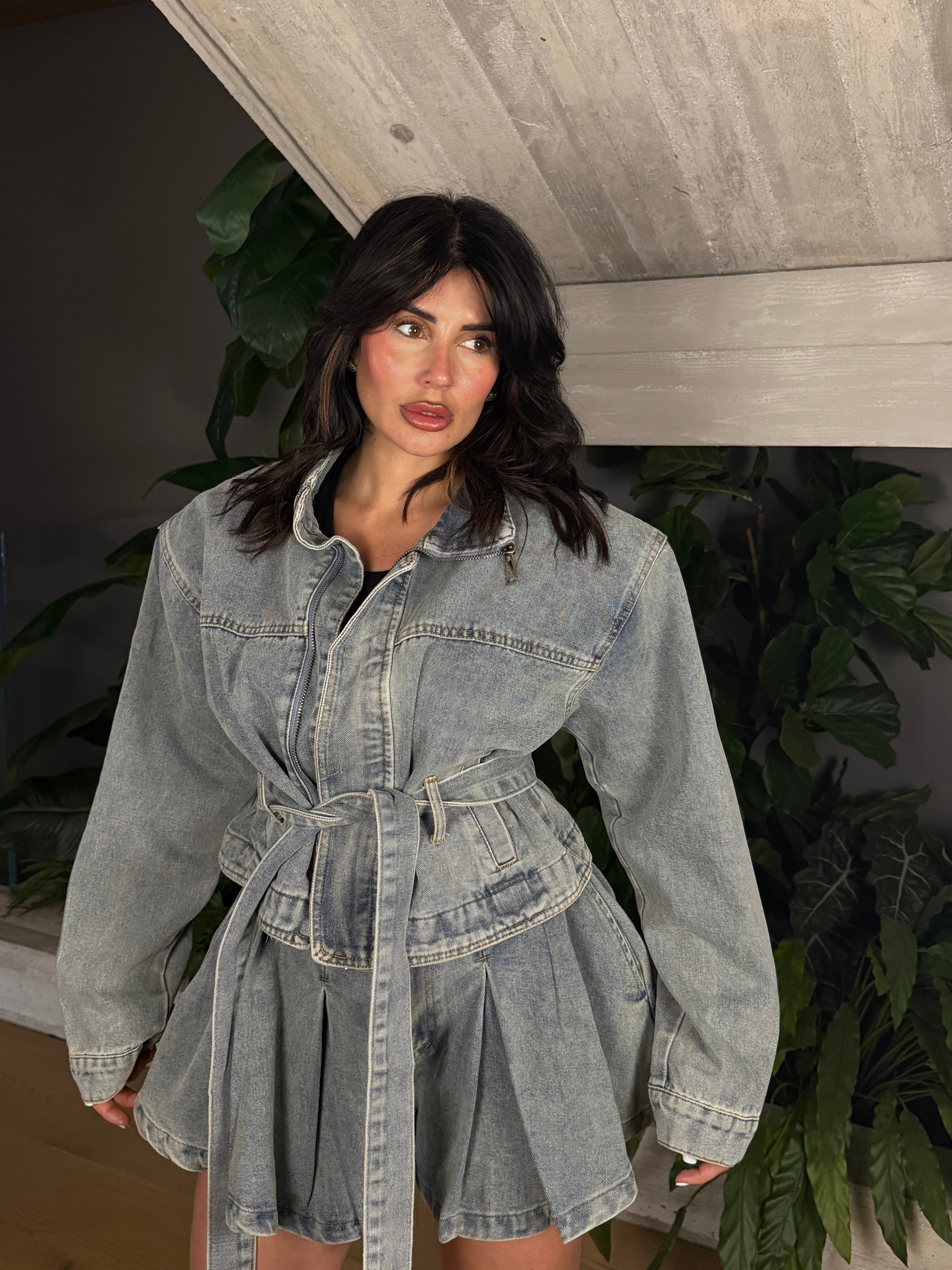 GIUBBINO DENIM SCOOT