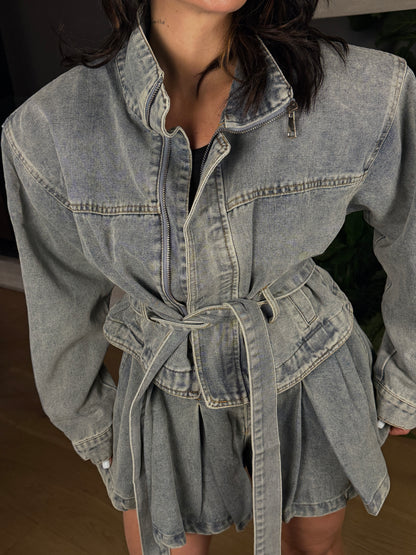 GIUBBINO DENIM SCOOT