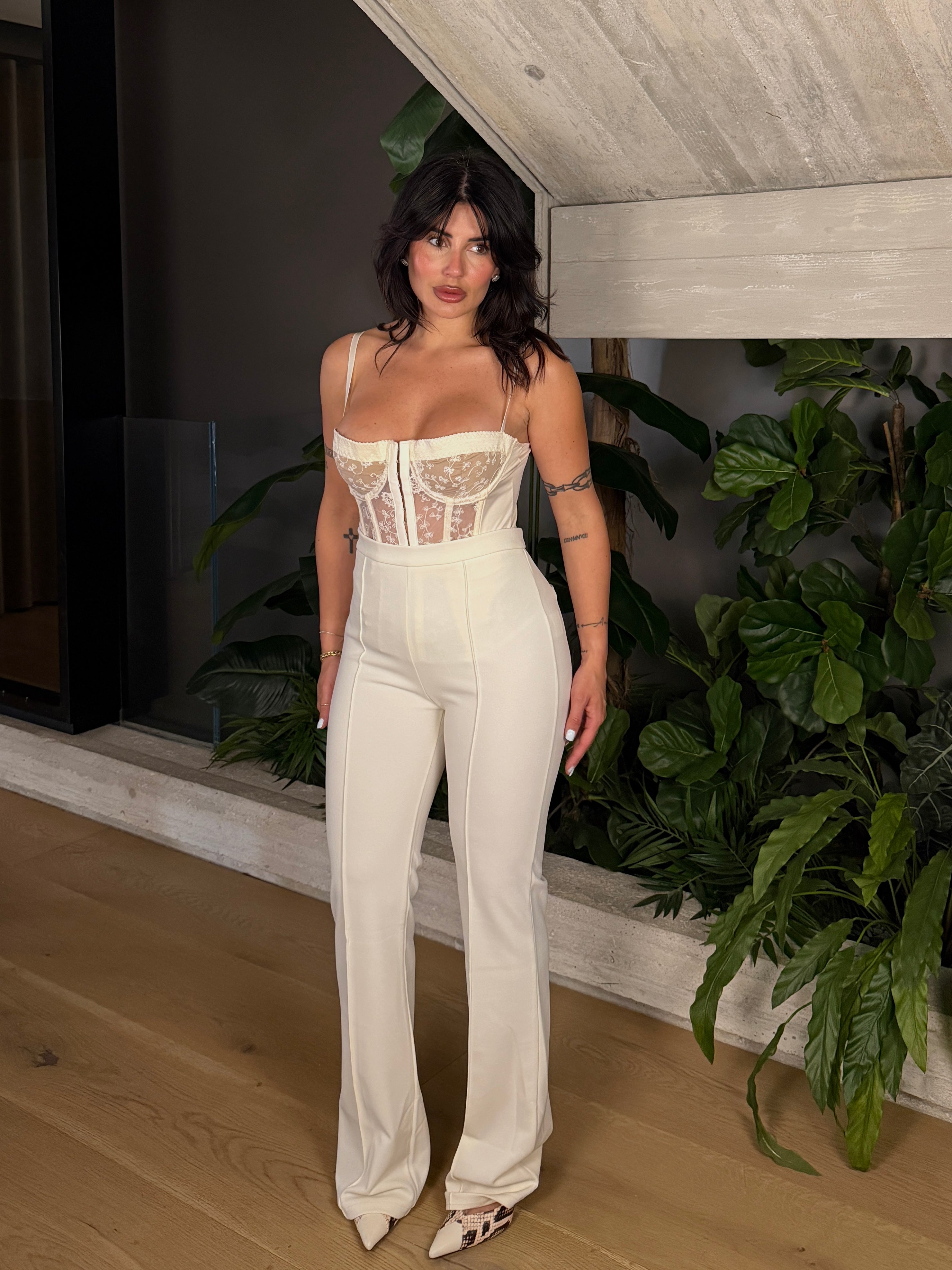 PANTALONE IVY CREAM
