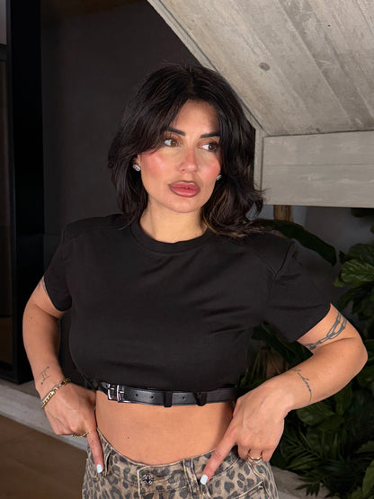 MAGLIA CROPPED BELT