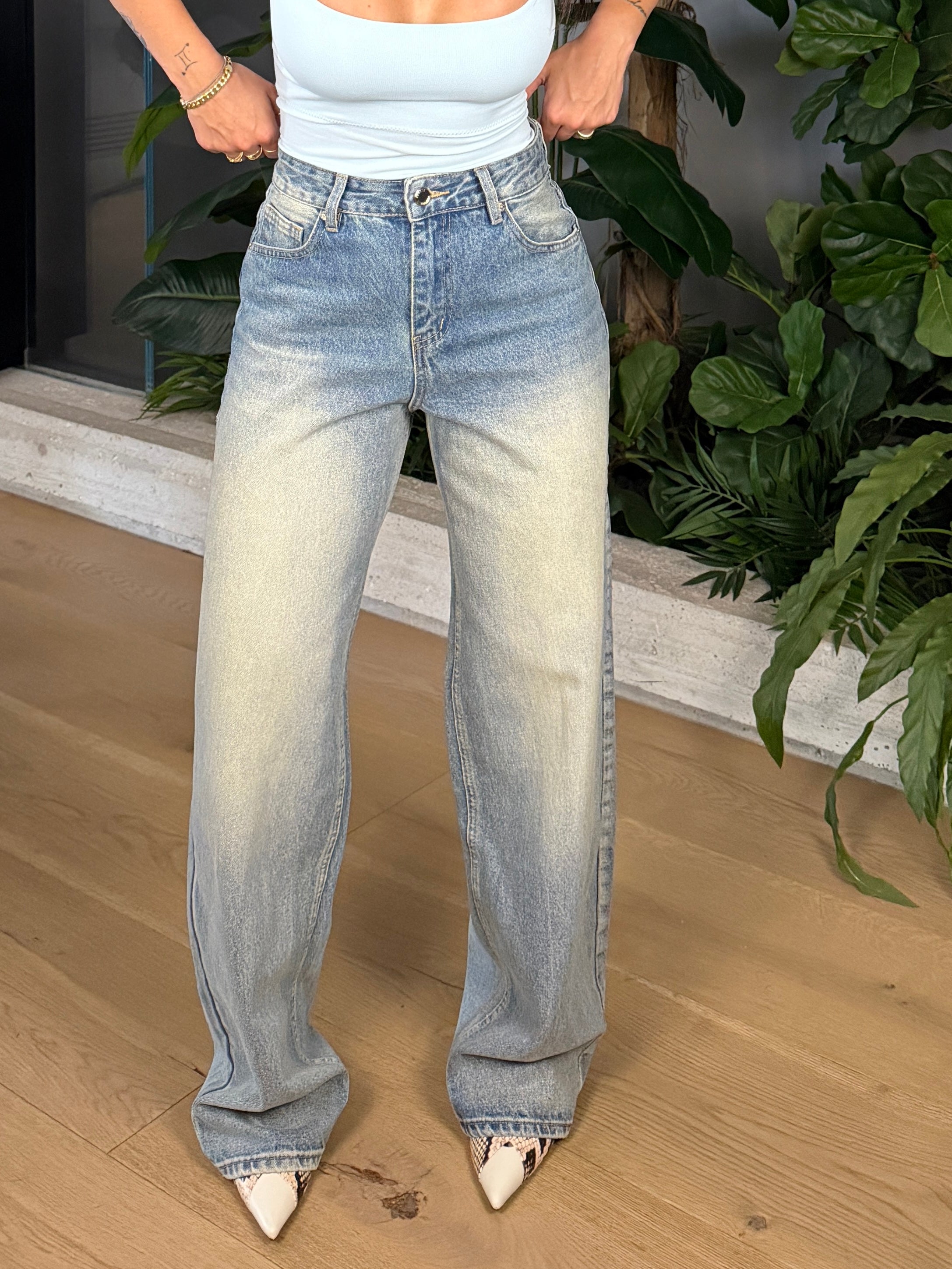 JEANS SFUMATO SAND