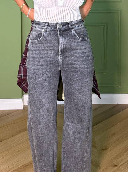 JEANS PIEGONE GREY