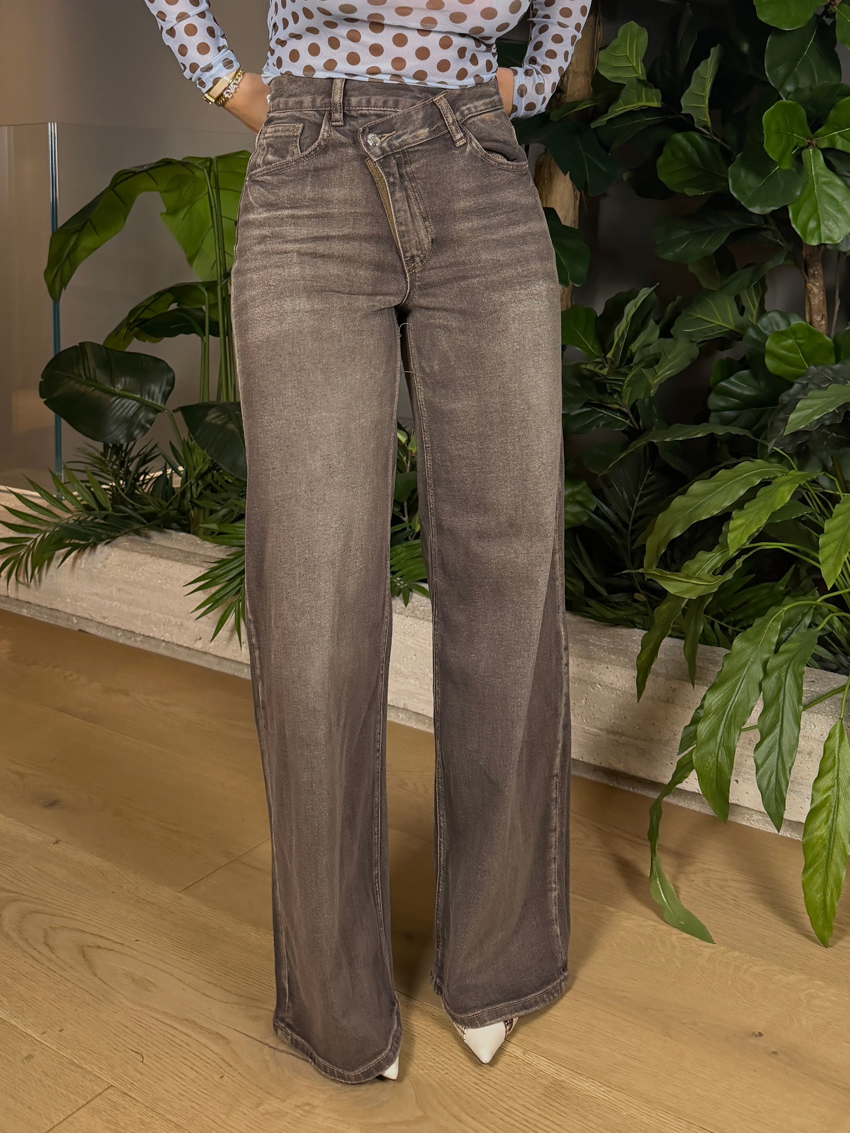 JEANS  TRASVERSALE VINATGE