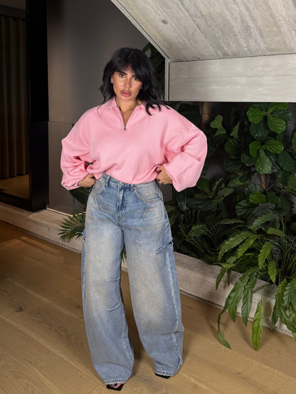 JEANS CARPENTER STRAPPI LATERALI