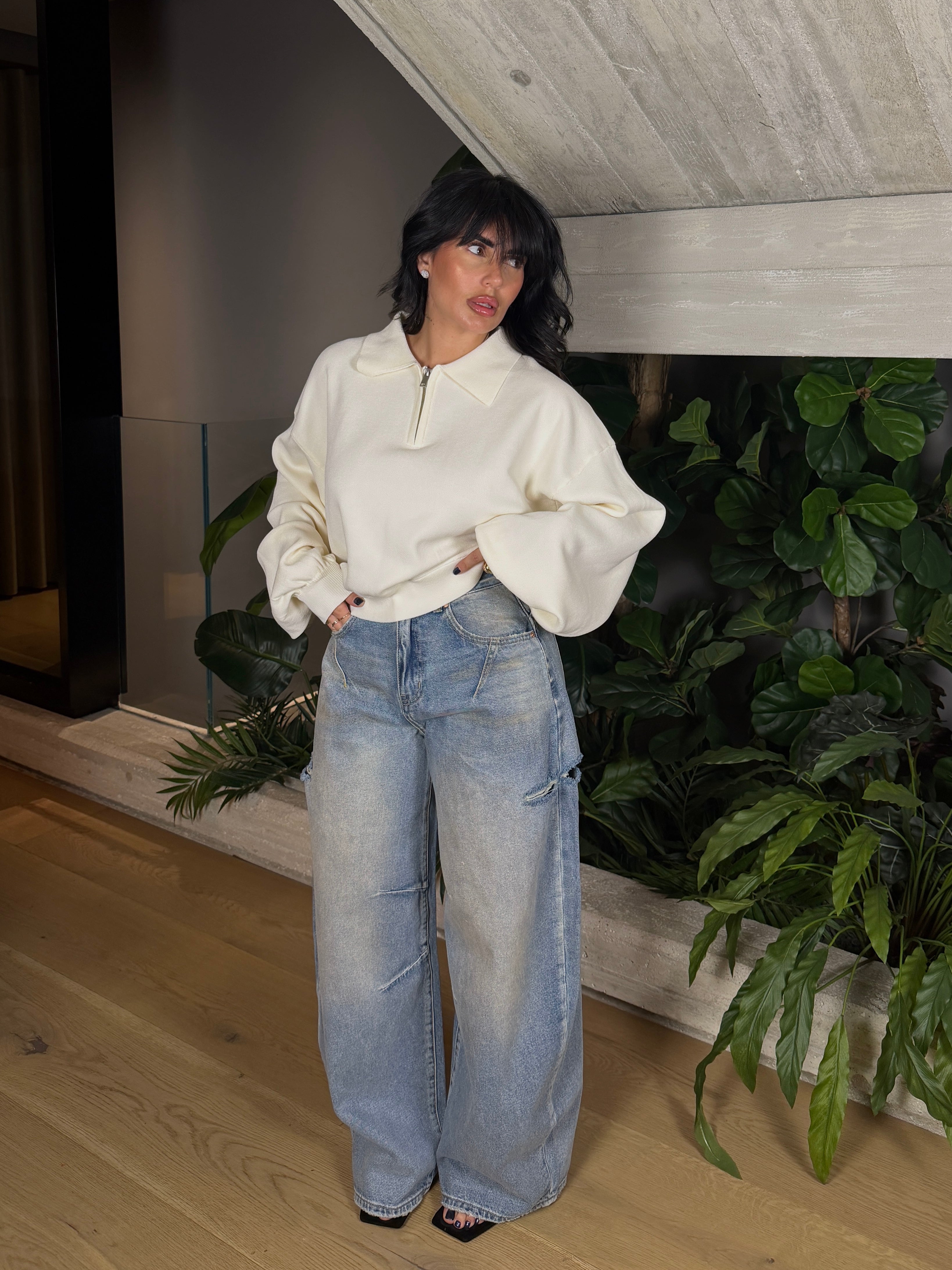 JEANS CARPENTER STRAPPI LATERALI