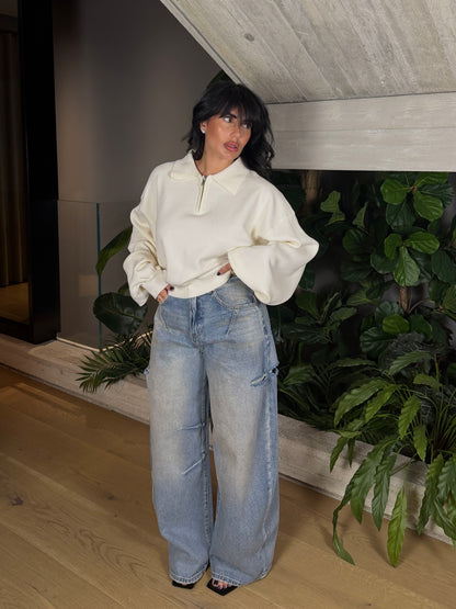 JEANS CARPENTER STRAPPI LATERALI