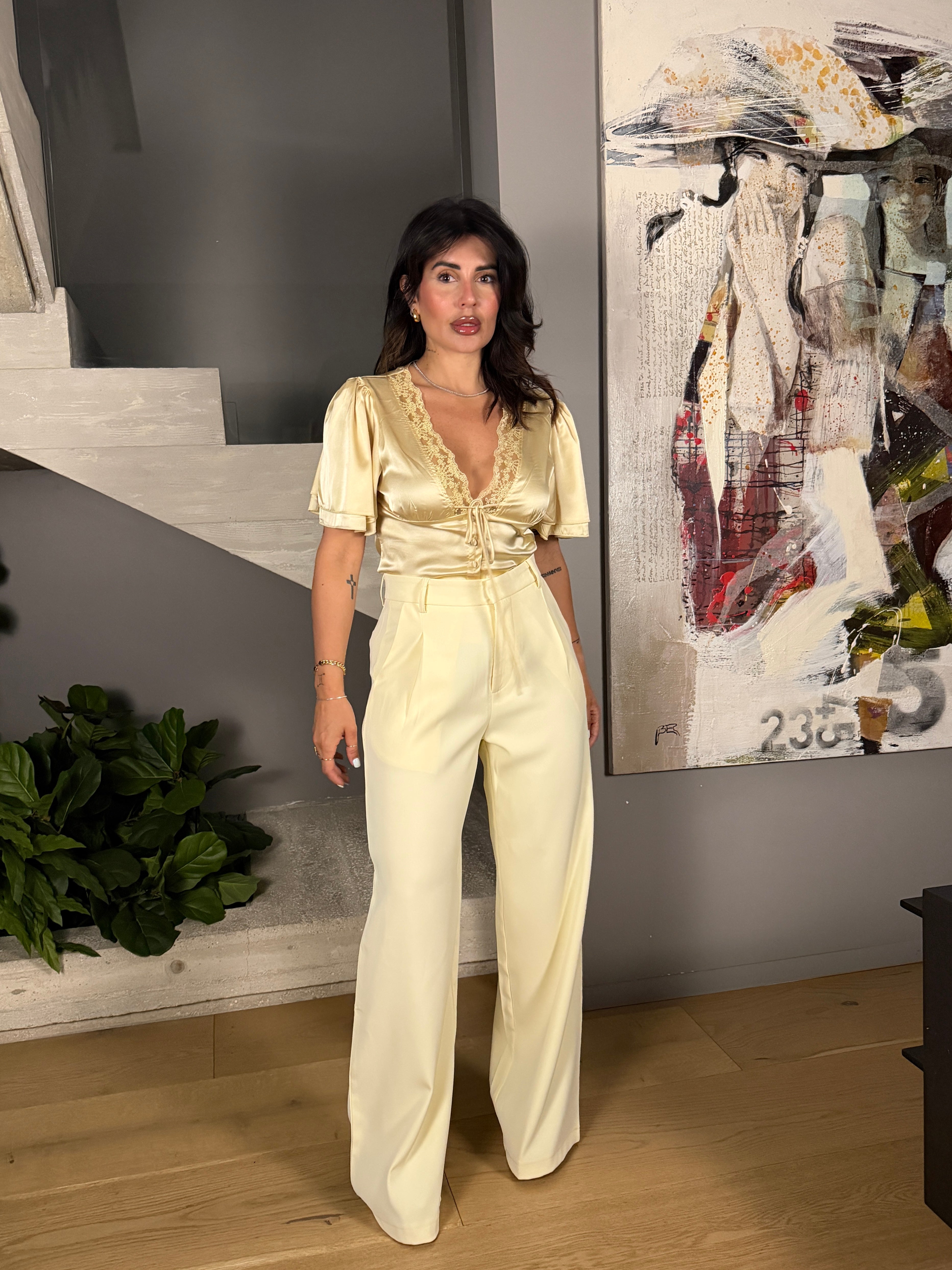 PANTALONE PALAZZO  DOROTEA