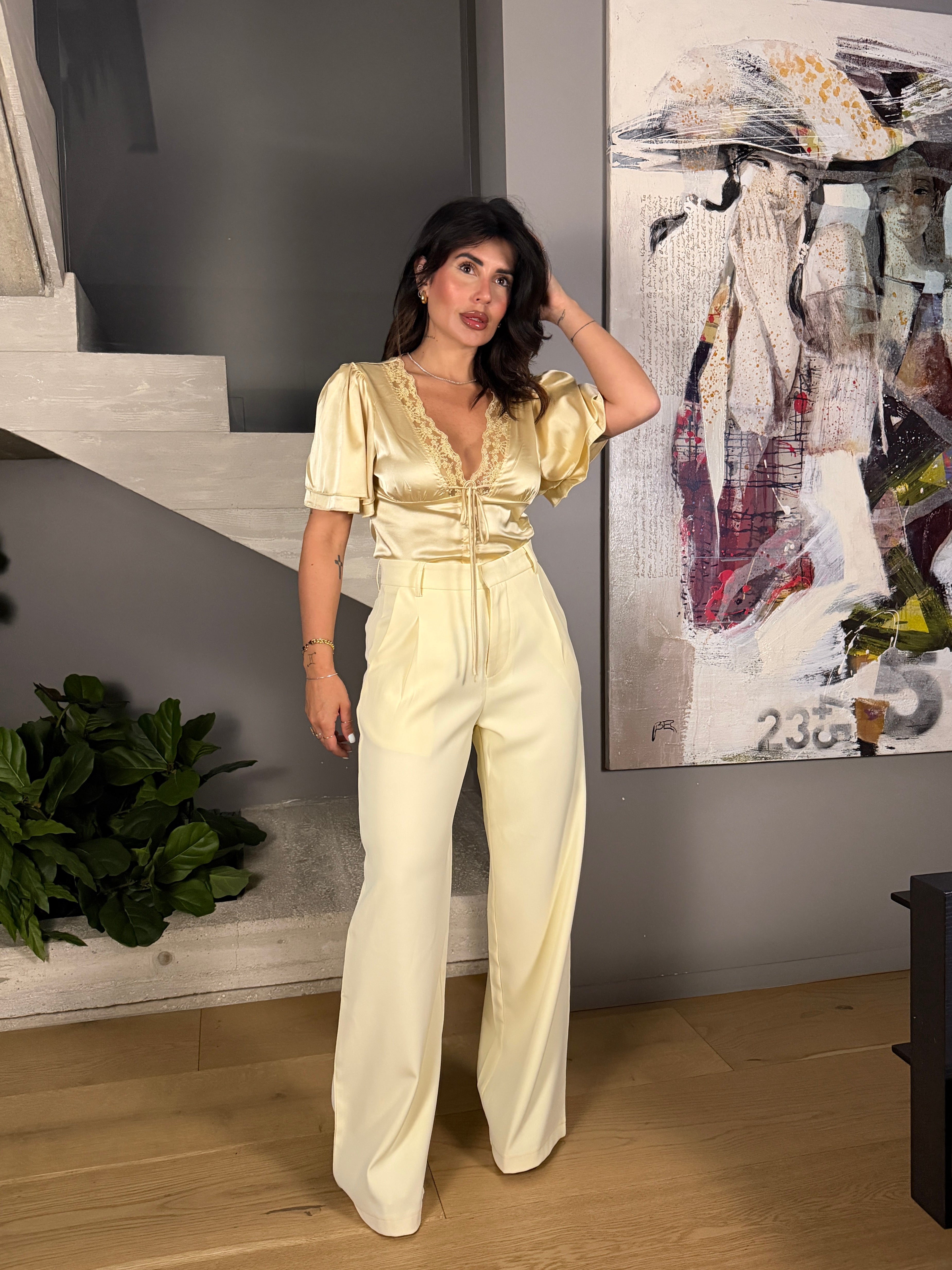 PANTALONE PALAZZO  DOROTEA