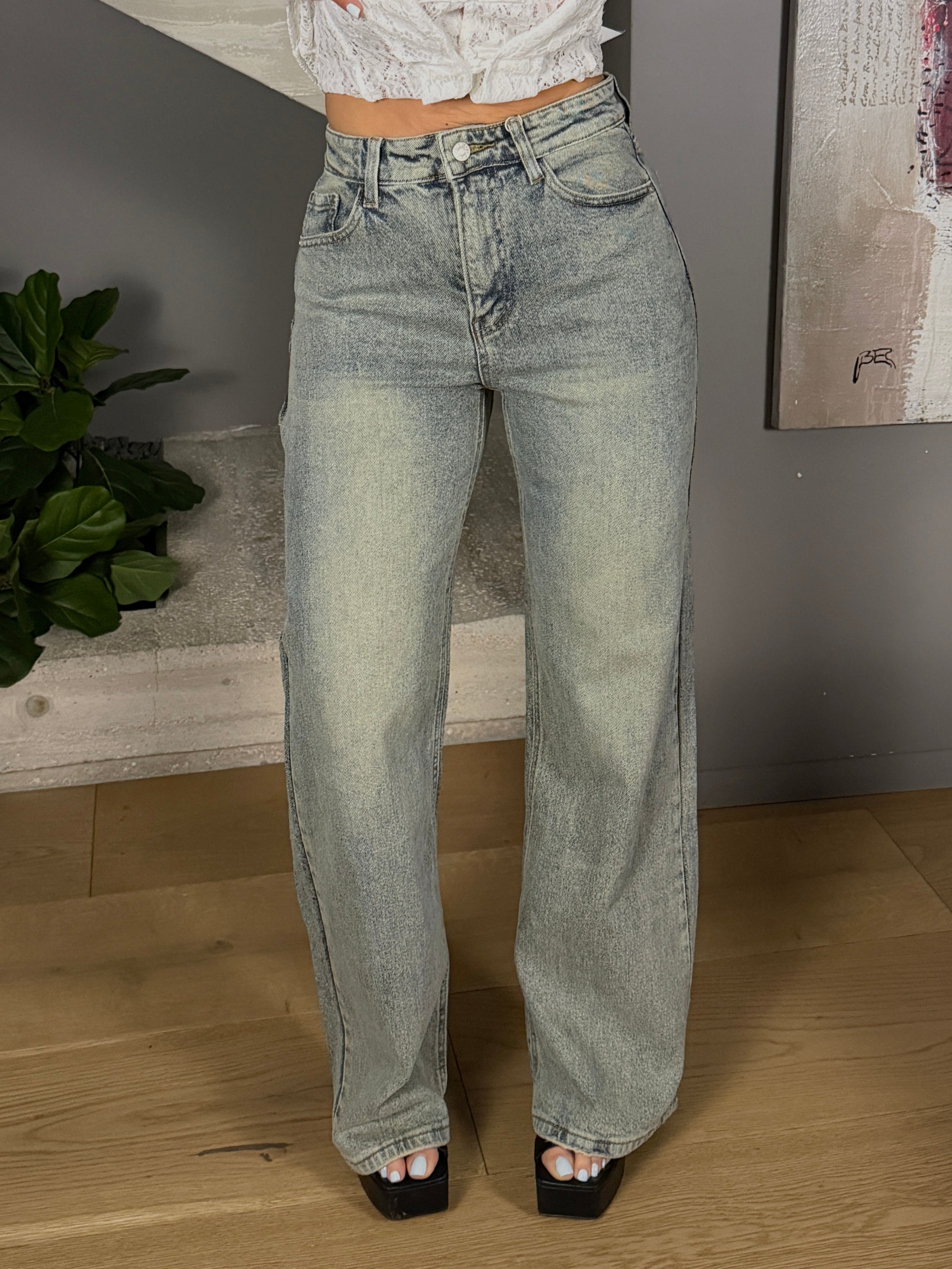 JEANS GAMBA DRITTA LEWI