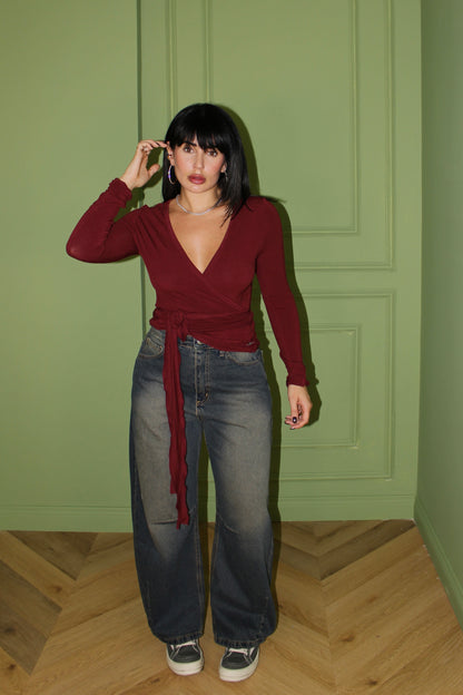 MAGLIA INCROCIATINA EMILY