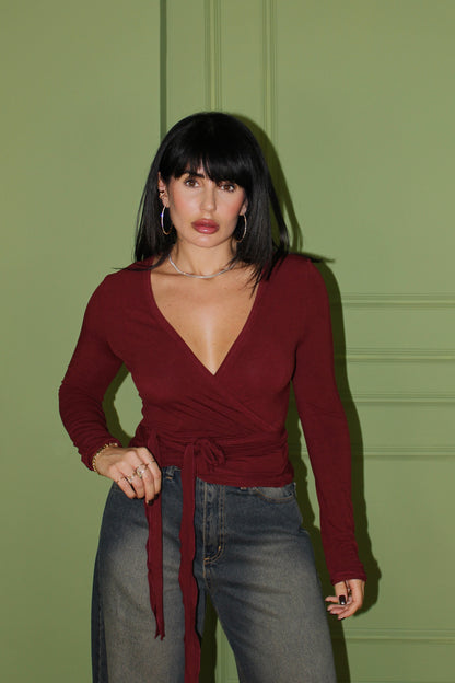 MAGLIA INCROCIATINA EMILY