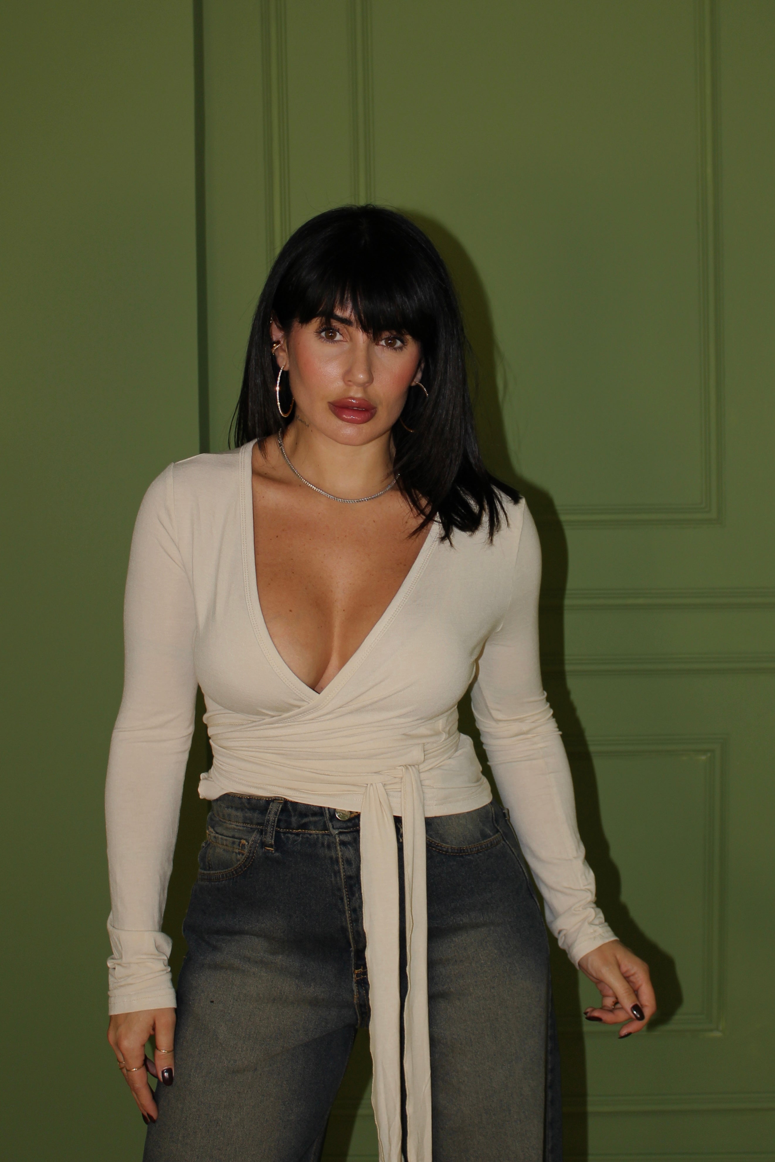 MAGLIA INCROCIATINA EMILY