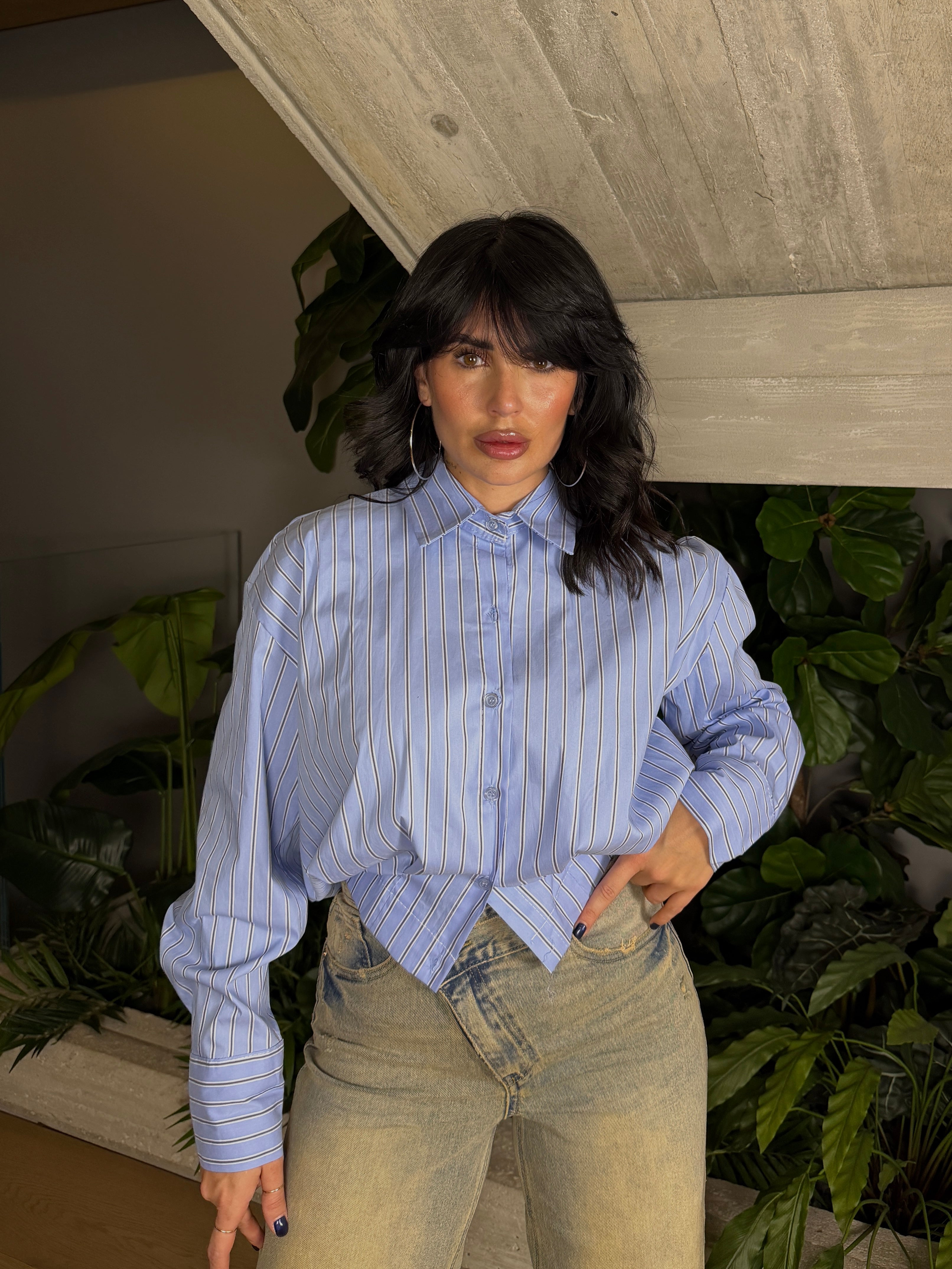CAMICIA CROPPED