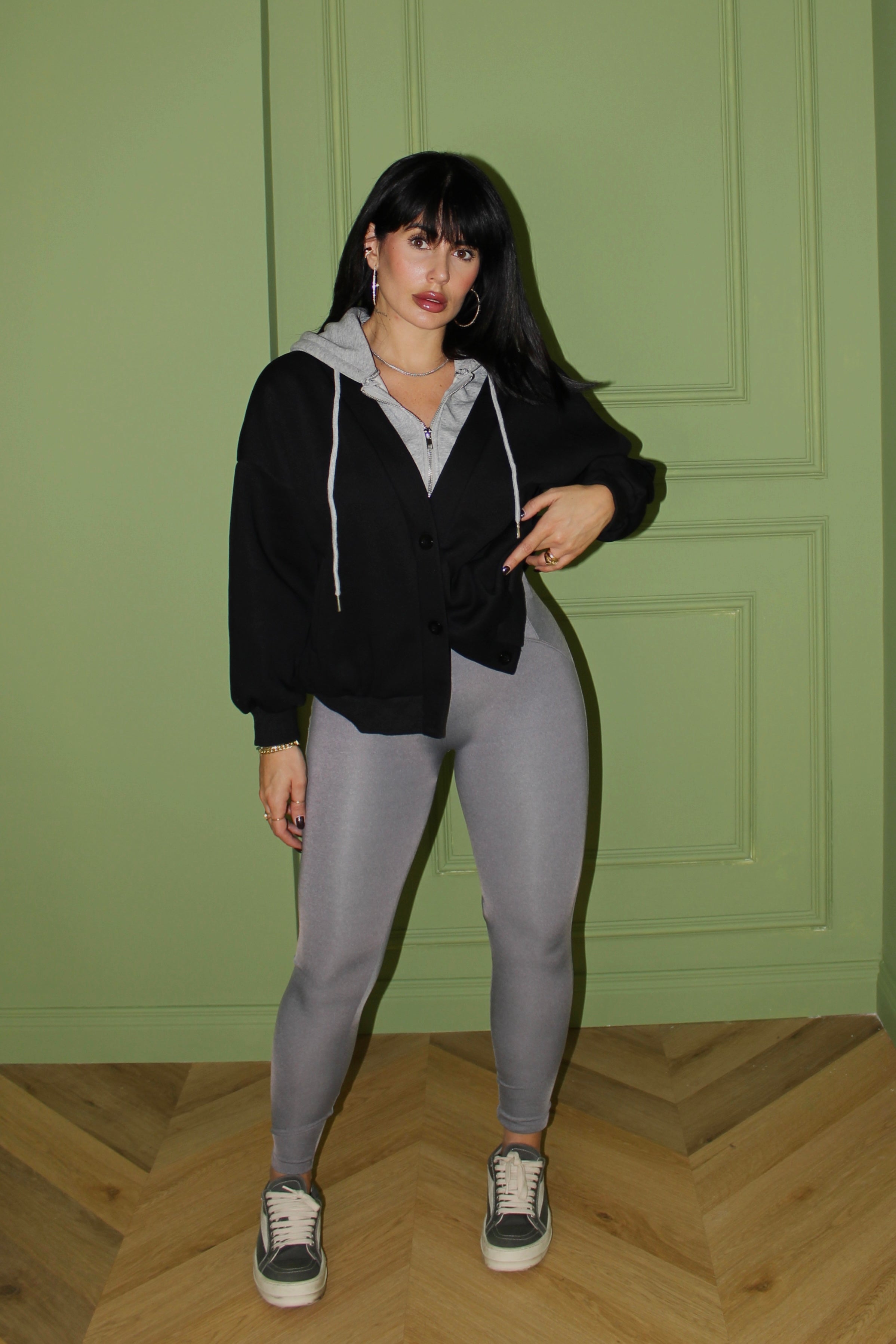LEGGINGS PUSUP GRIGIO