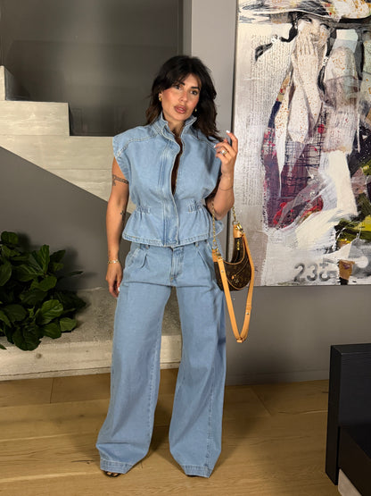 COORD-SET DENIM WIN