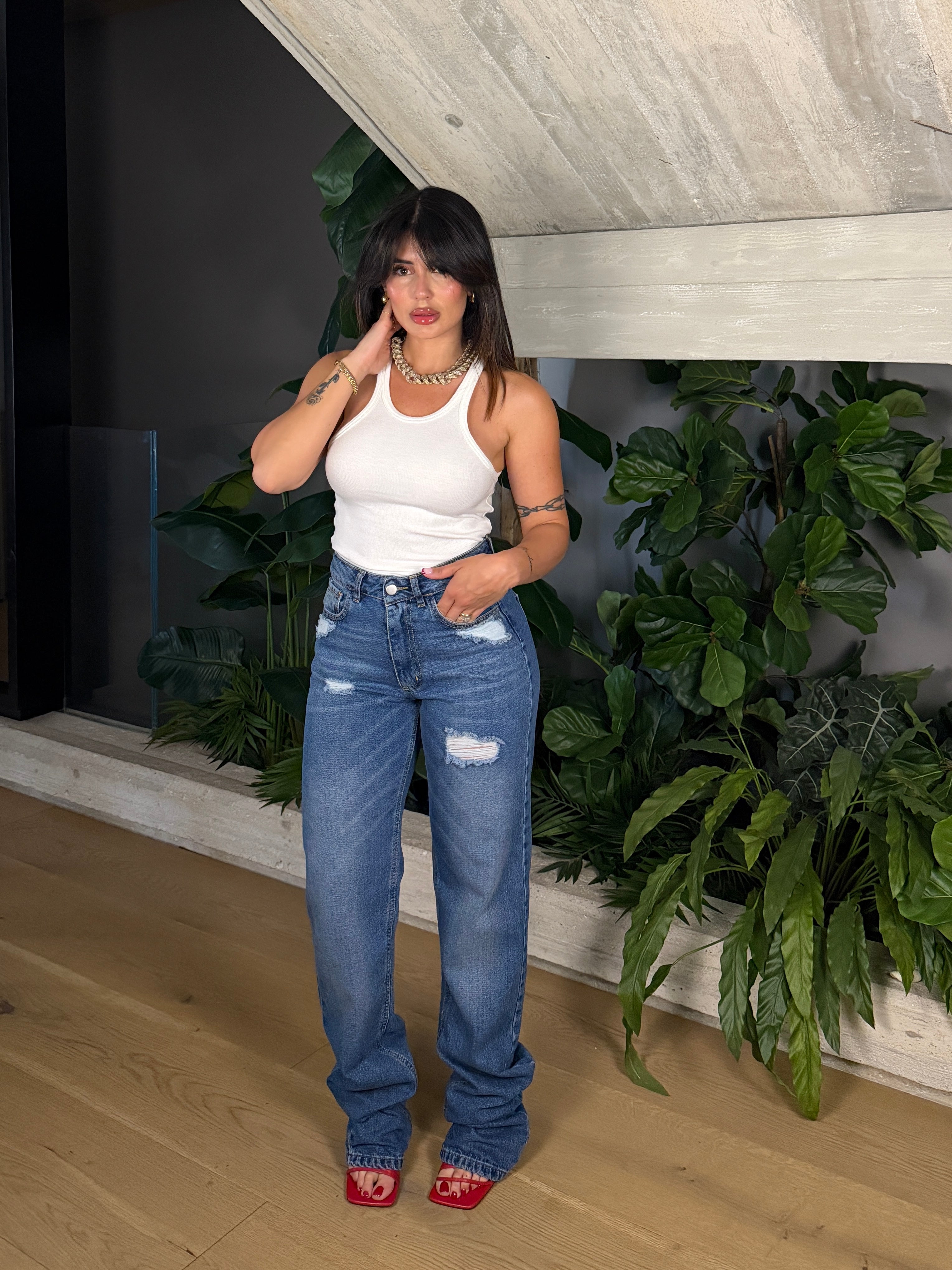 DENIM ÉLITE LONG  BLU MEDIUM