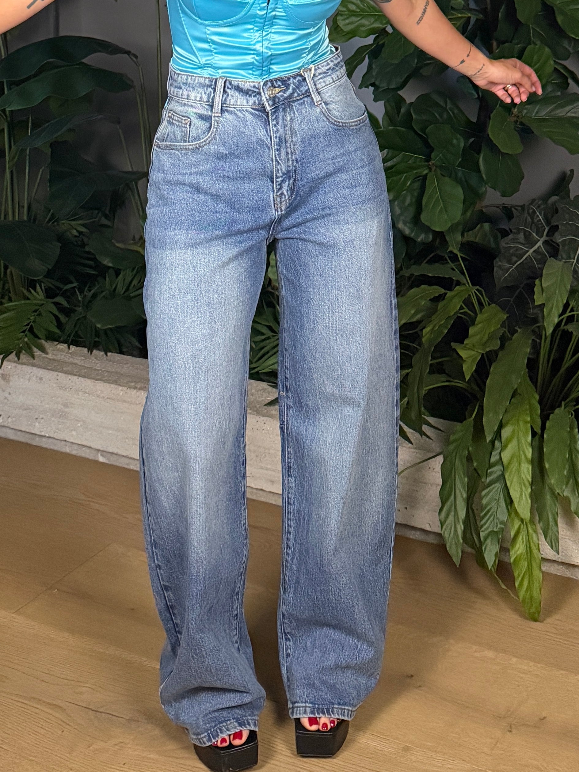 JEANS PALAZZO SEMPLICIUS