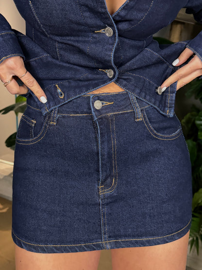 MINI GONNA DENIM OLIMPIA