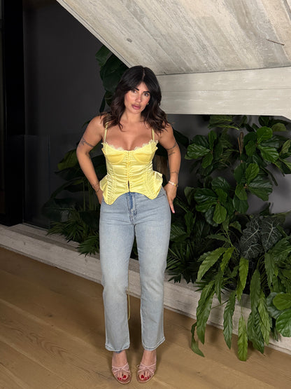 JEANS STRAIGHT CHIARO