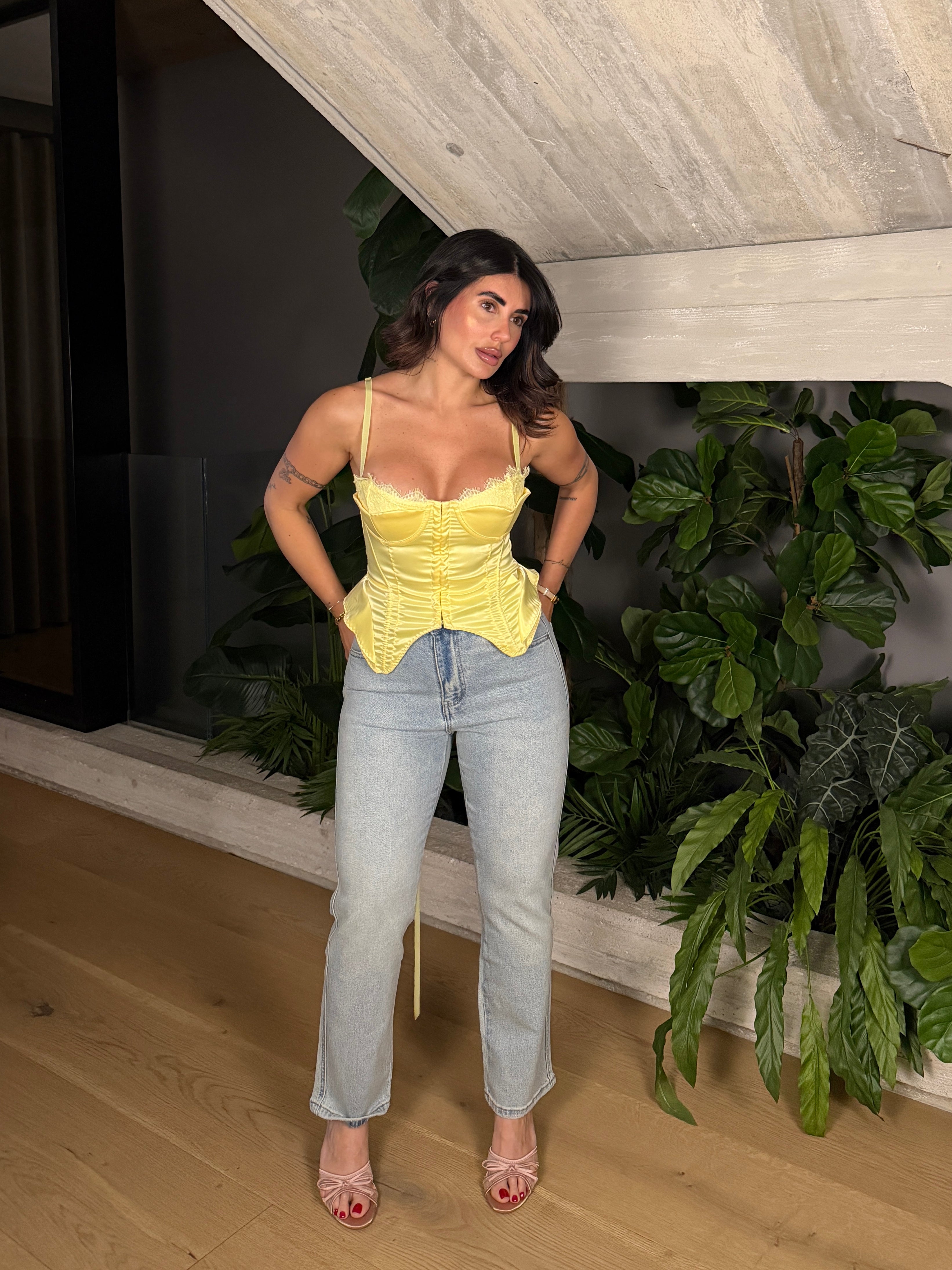 JEANS STRAIGHT CHIARO