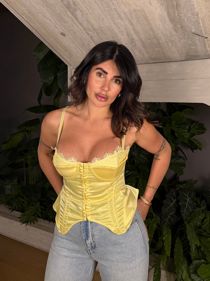 CORSETTO ELETTRA SATIN