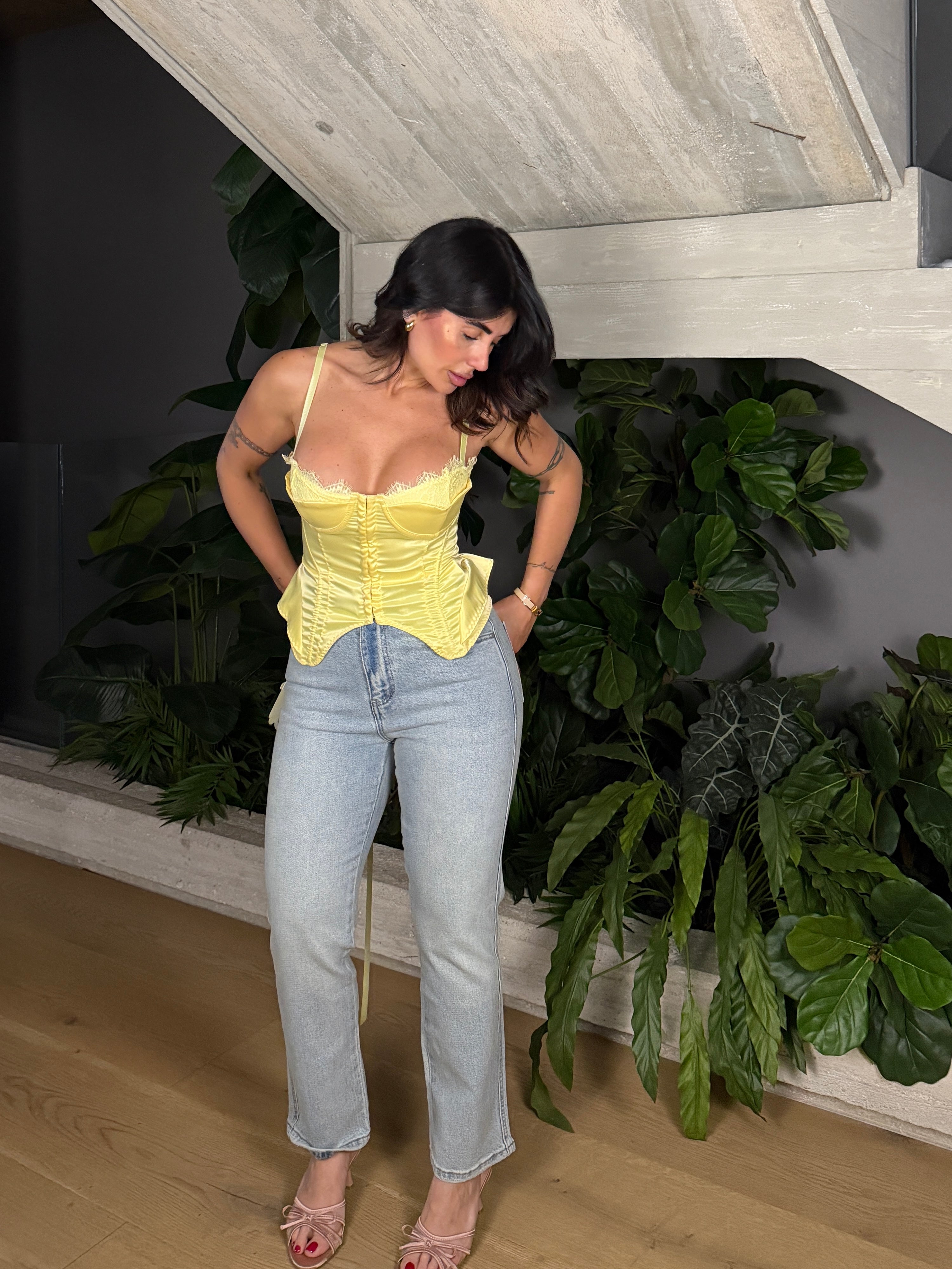 JEANS STRAIGHT CHIARO