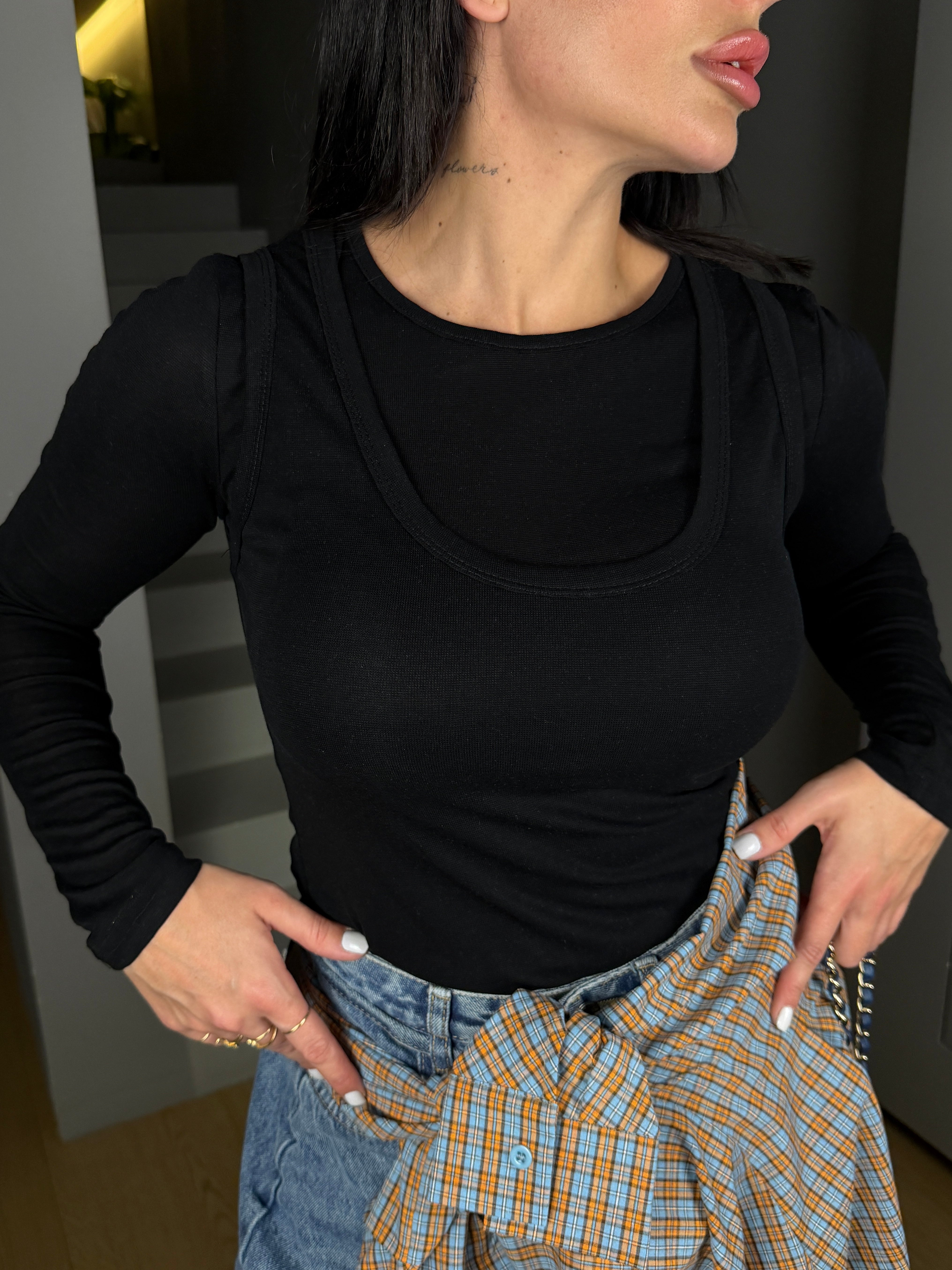 MAGLIA DOUBLE SKIN