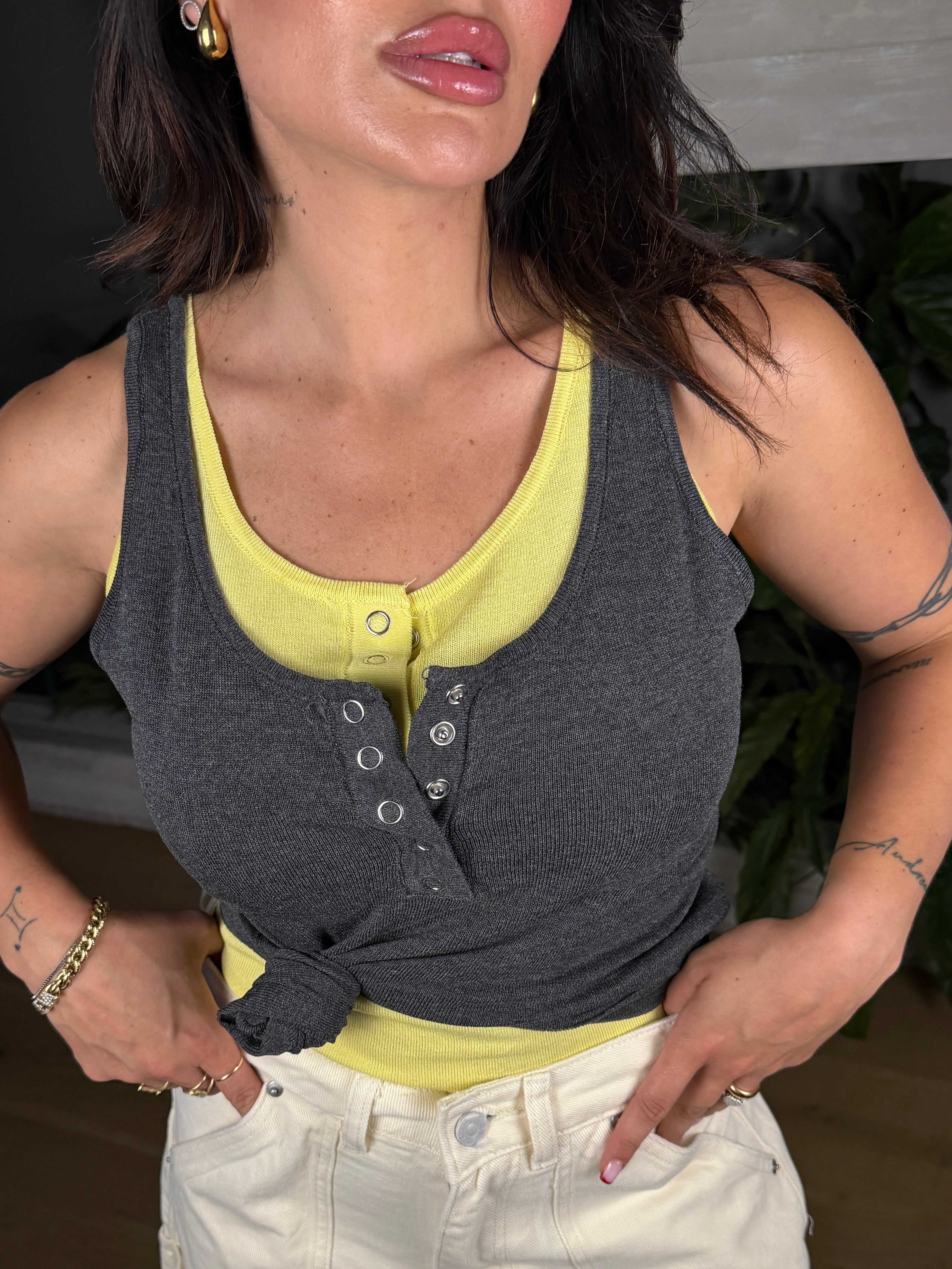 CANOTTA BUTTON TANK