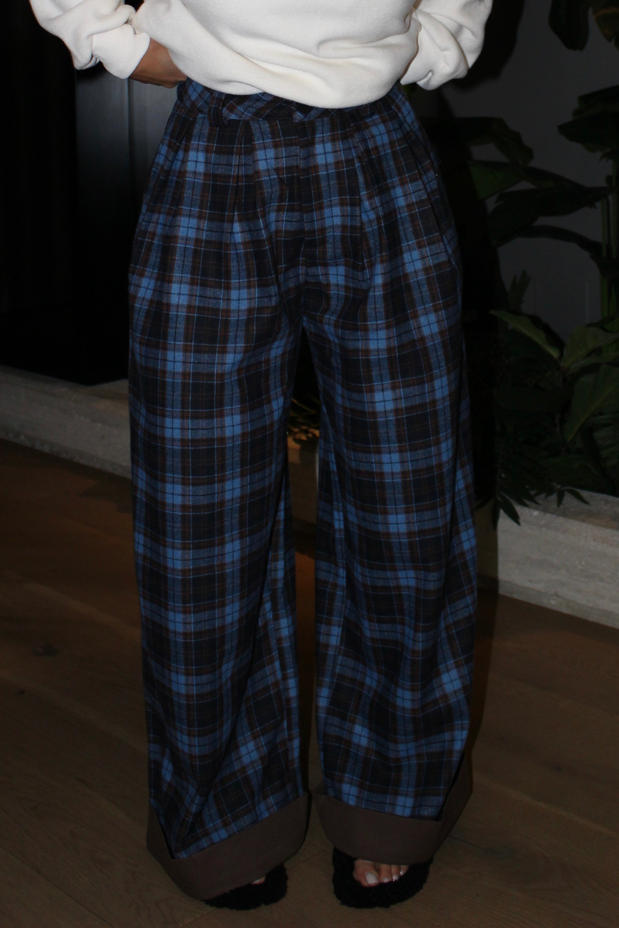 PANTALONE A QUADRI VENUS