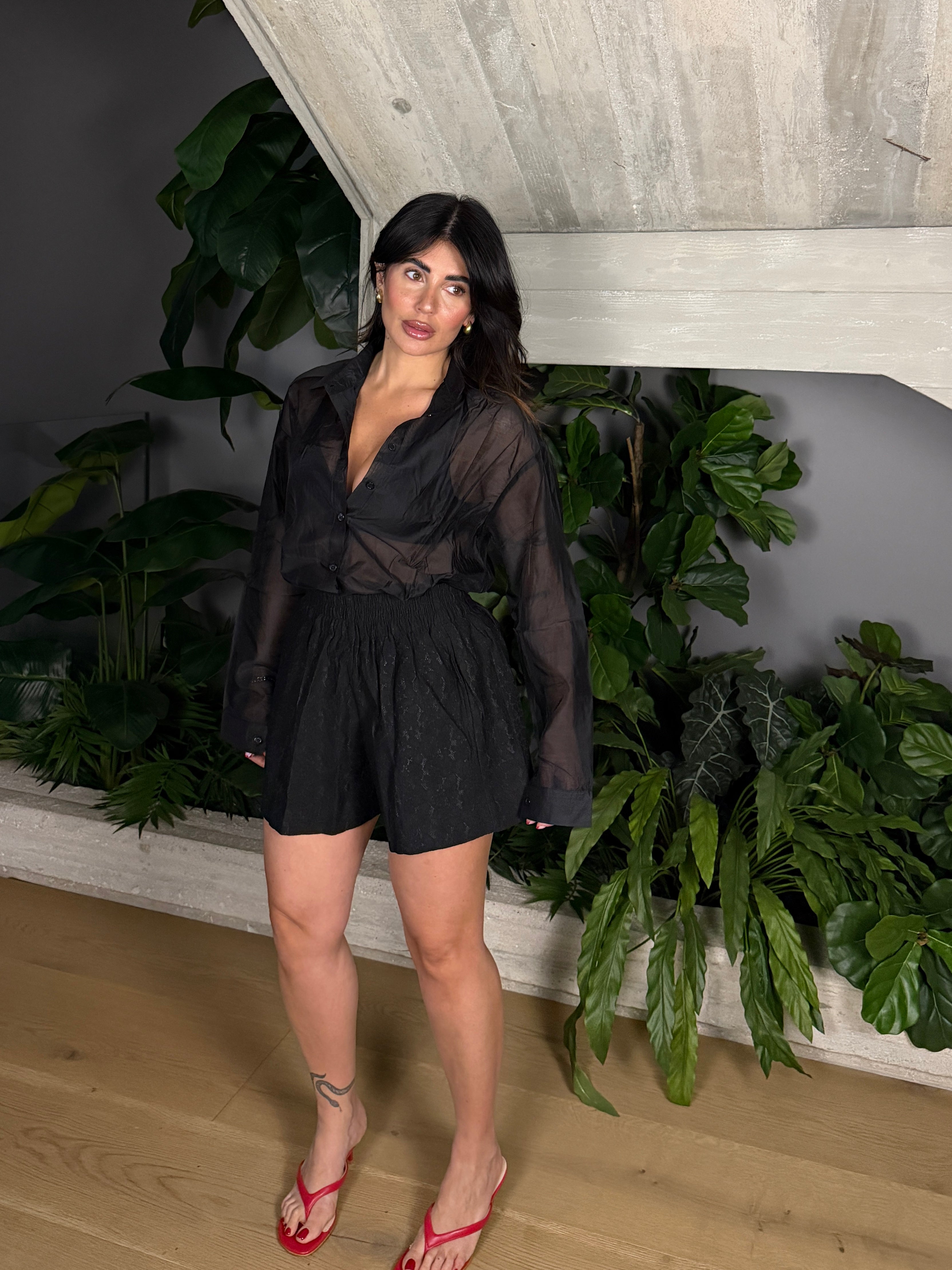 Camicia velata