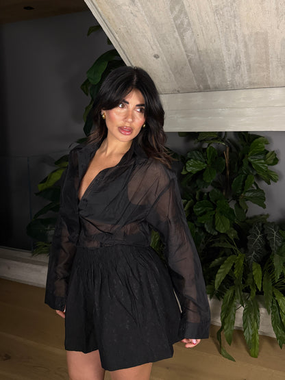 Camicia velata