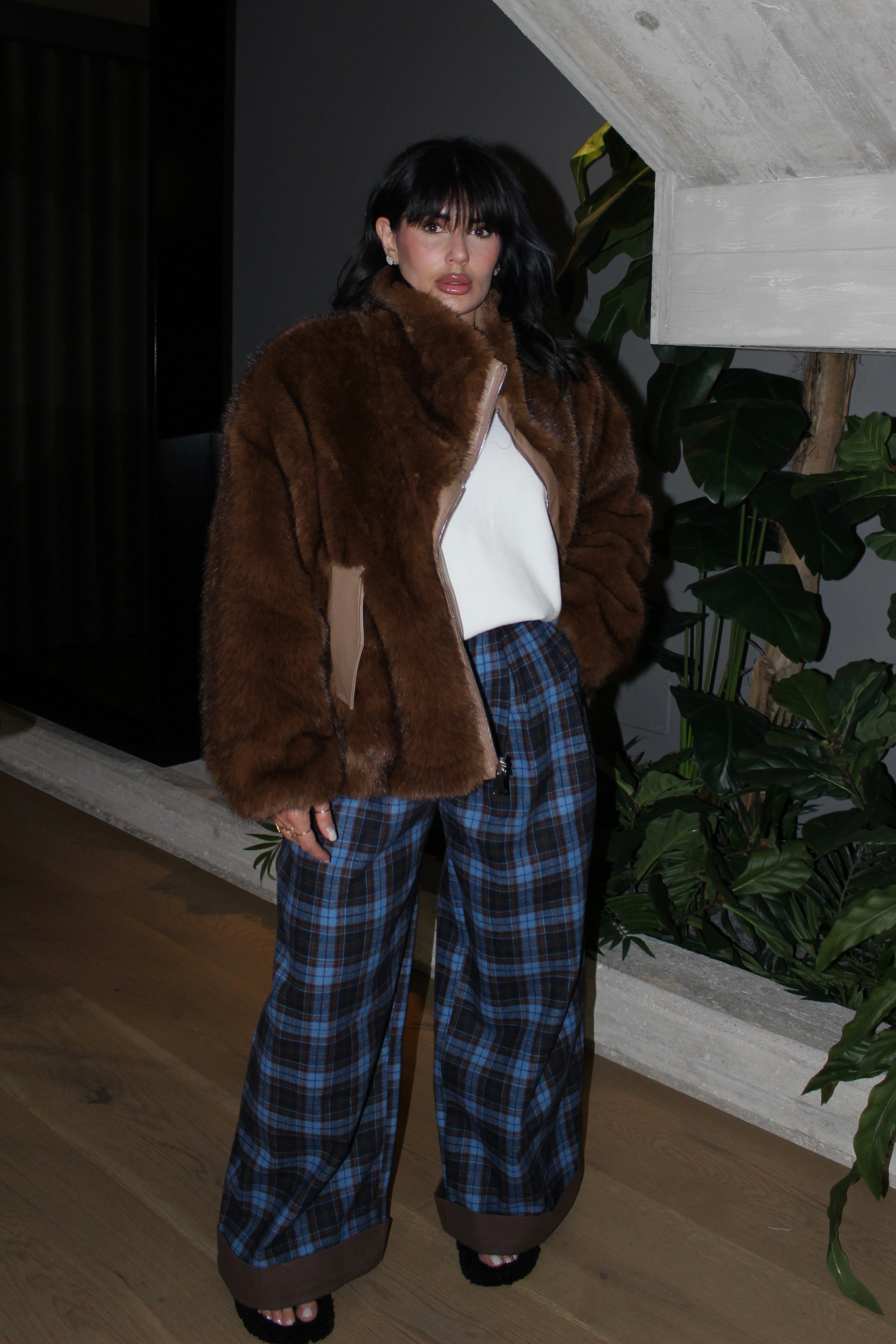 PANTALONE A QUADRI VENUS