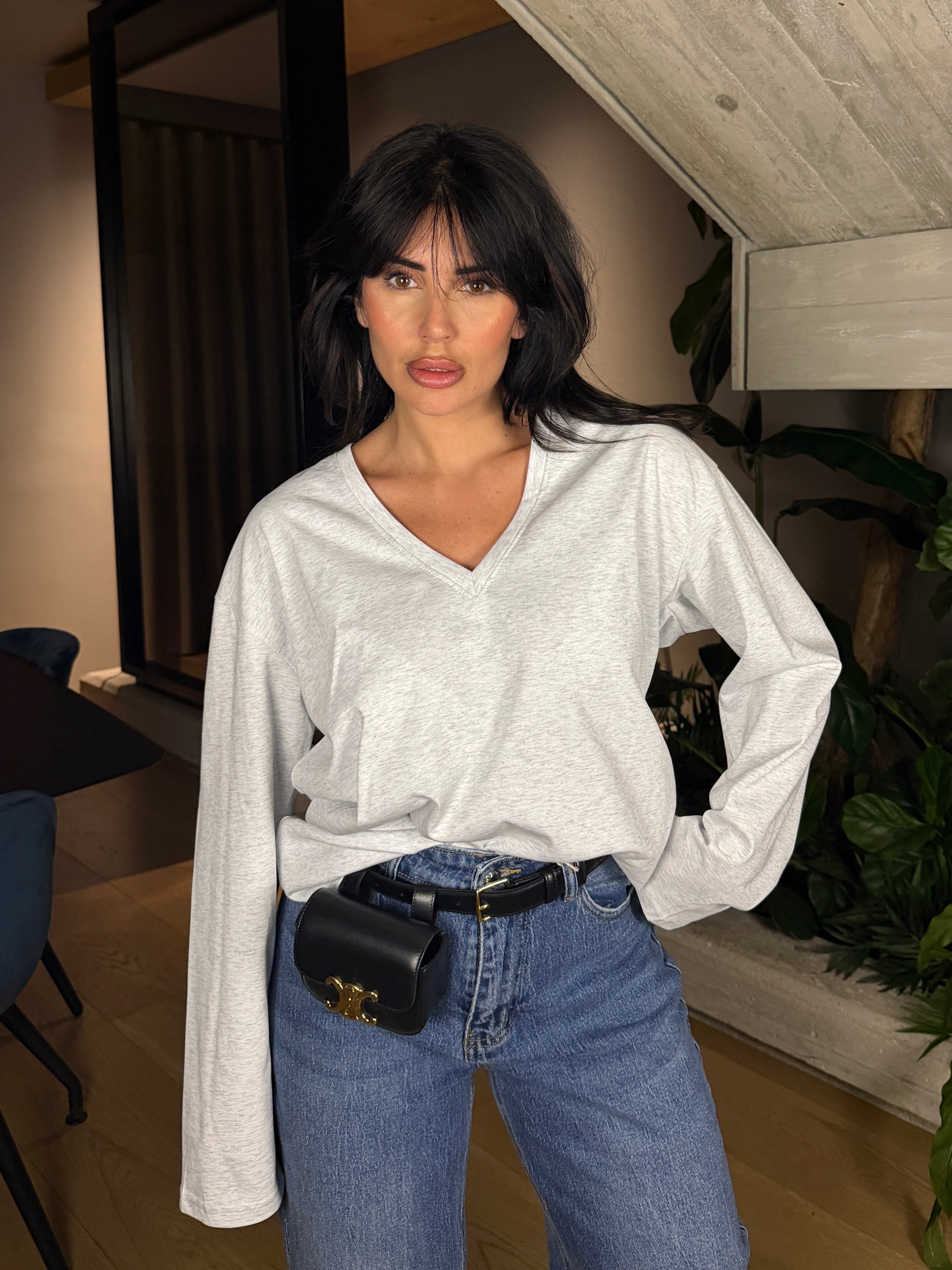 MAGLIA V OVERSIZE
