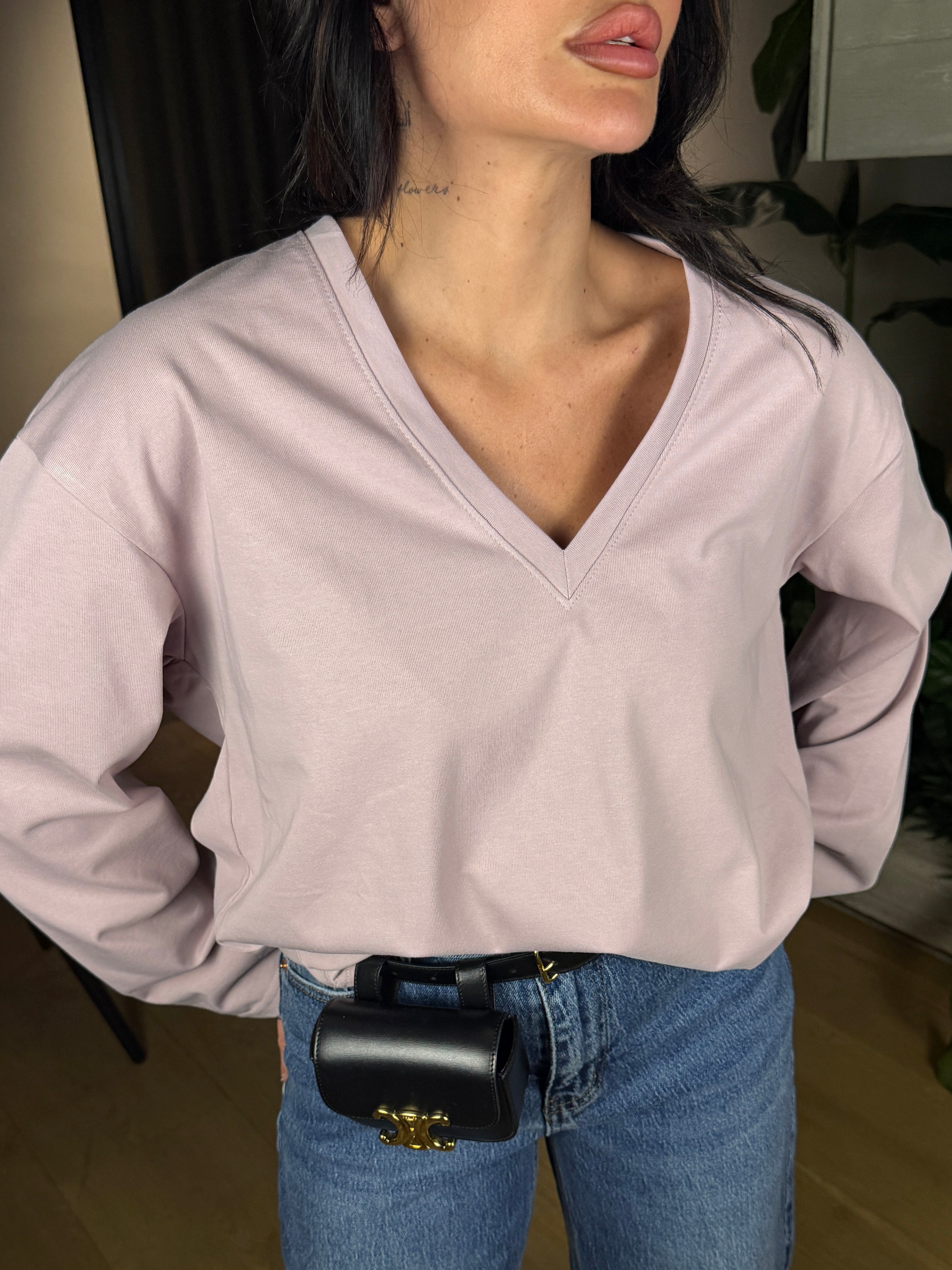MAGLIA V OVERSIZE