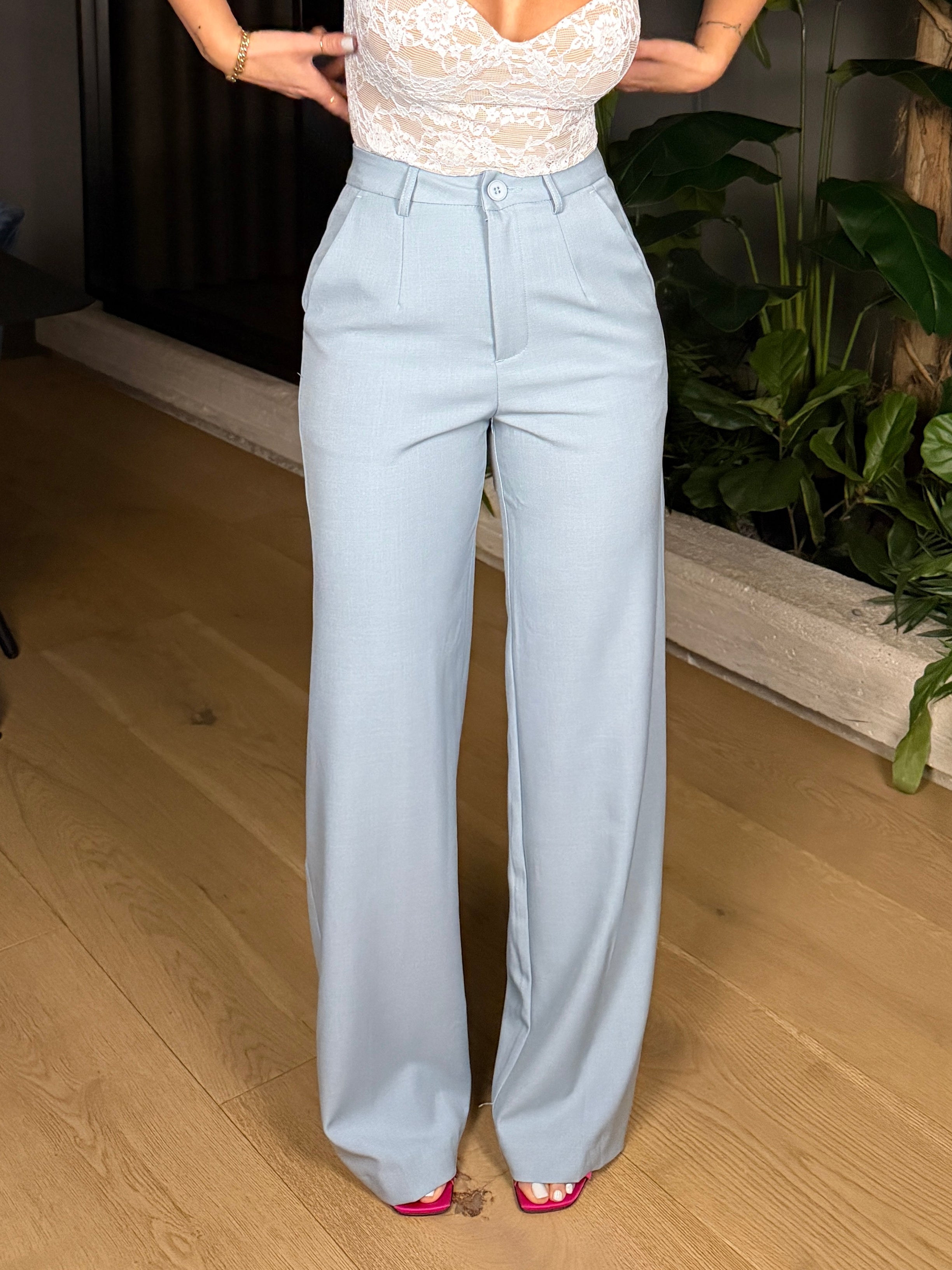 PANTALONE MAN CIELO