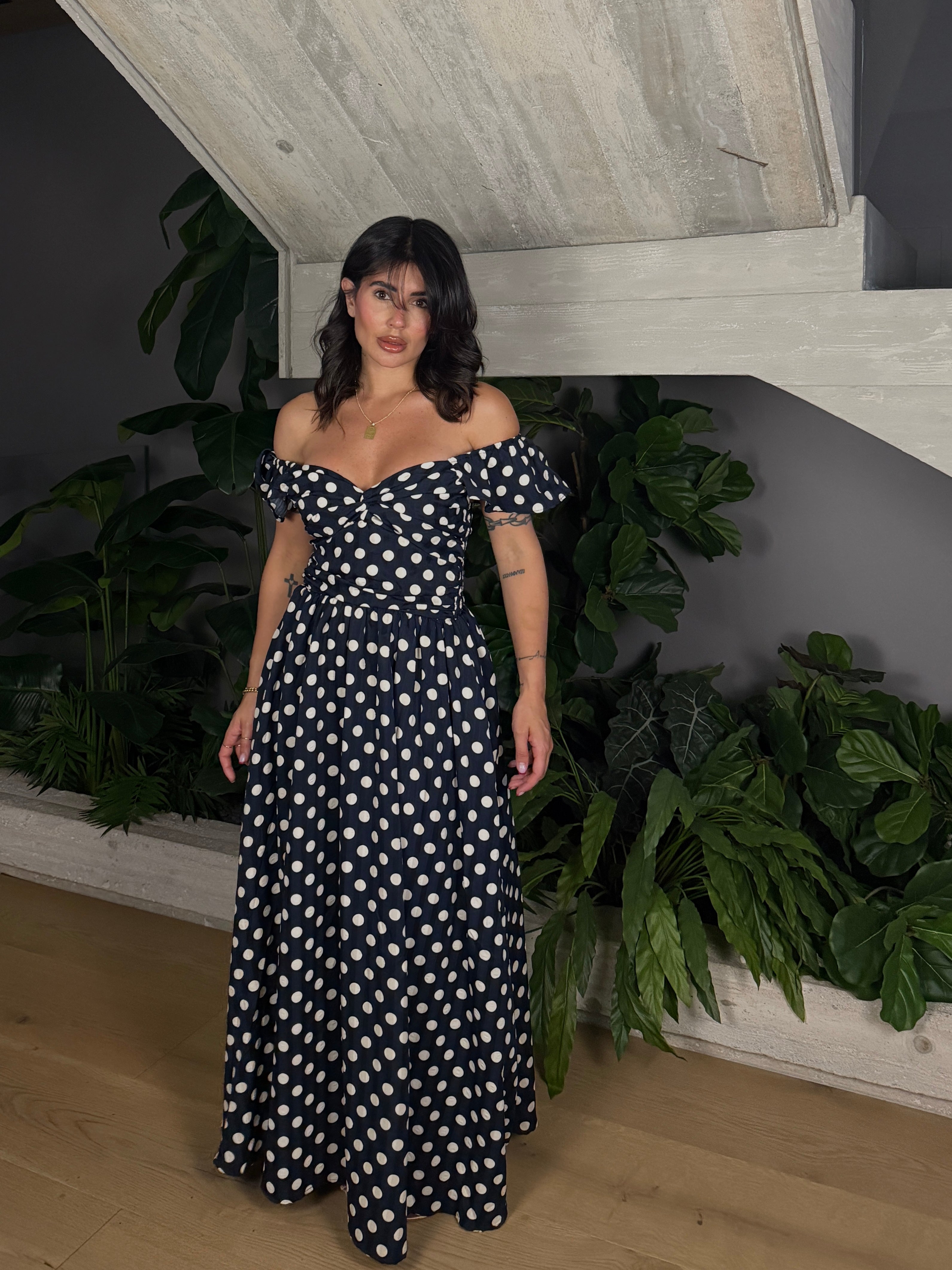 LONG DRESS VIVIANA POIS