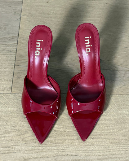 SANDALO MULE BORDEAUX