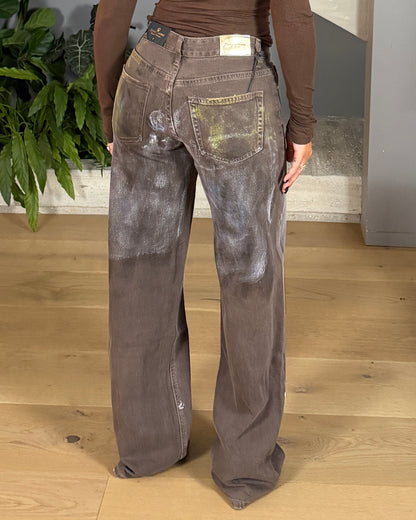 JEANS PAINT CHOCOLATE