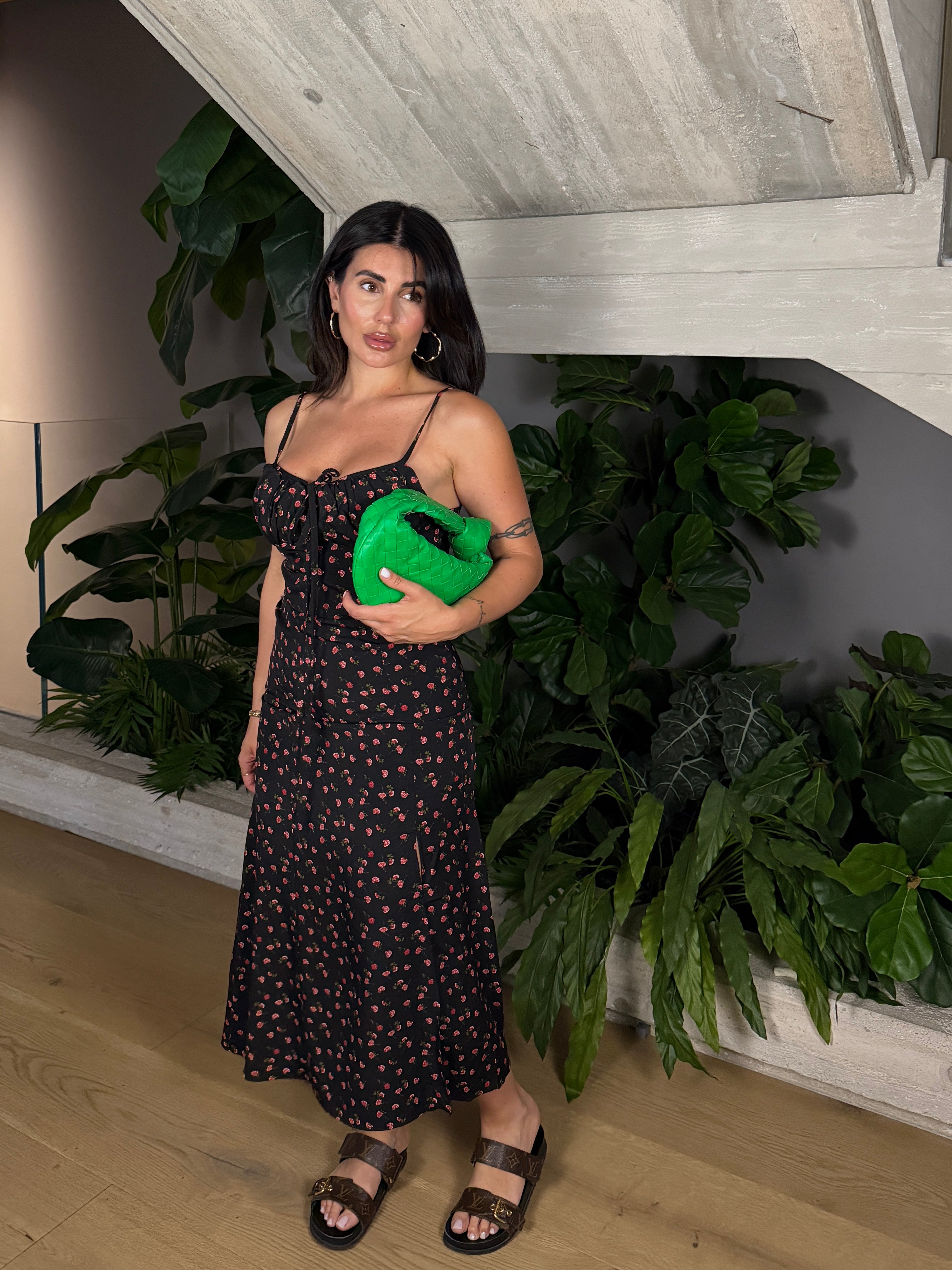 MIDI DRESS MEDINAS BLACK