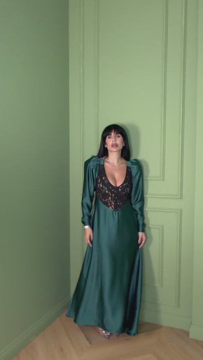 MIDI DRESS LUNEA VERDE